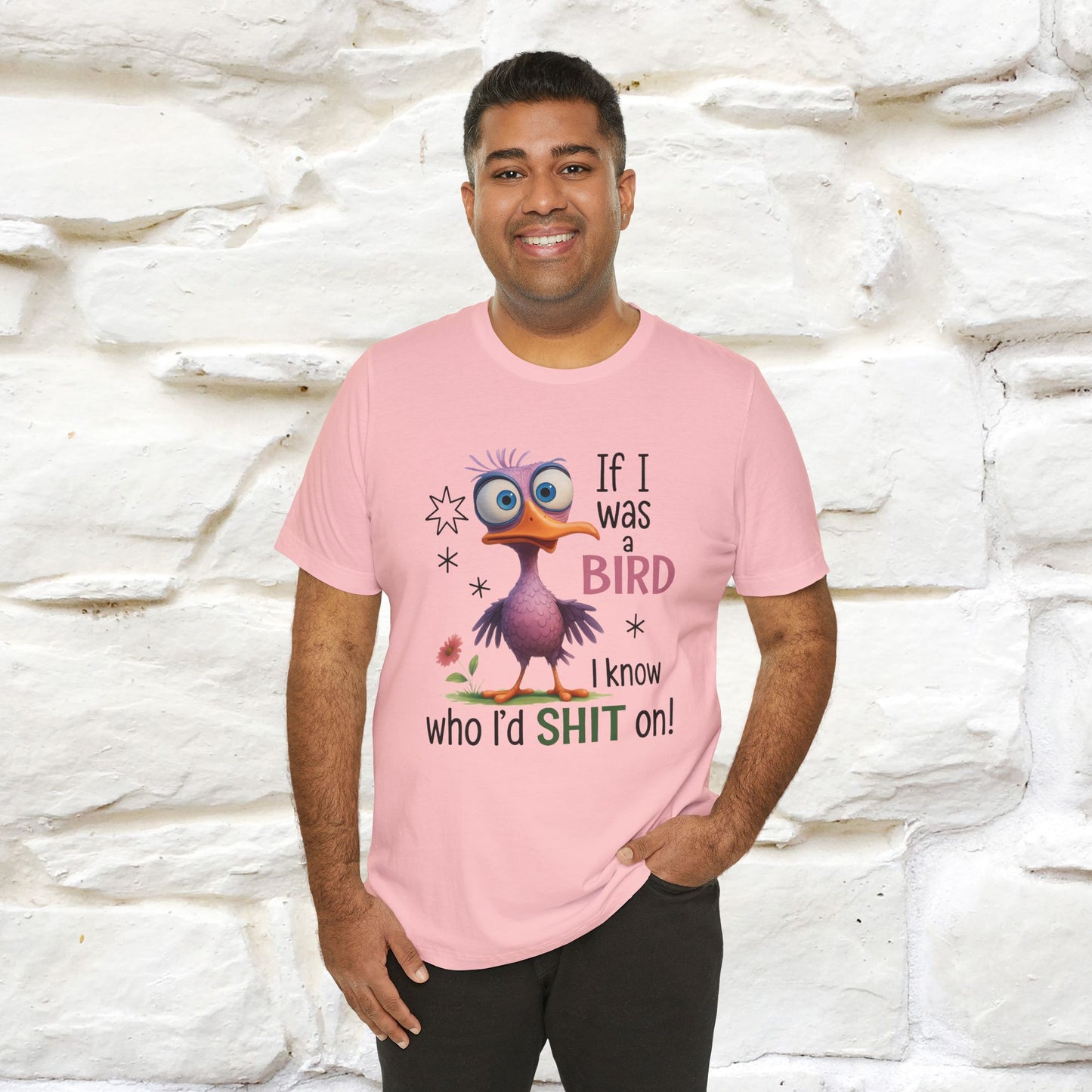 "If I was A Bird, I Know Who I'd ..." |Funny T-Shirt | Nunu&Miao Studio