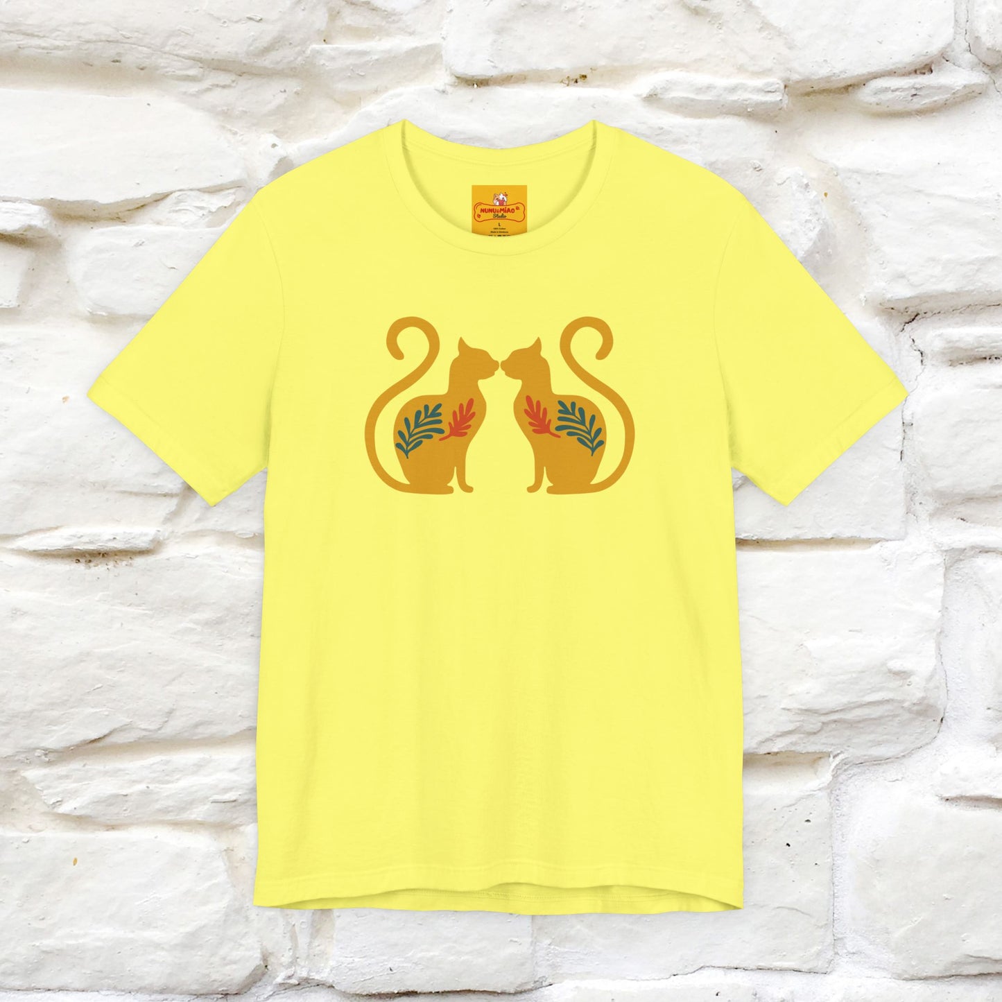 ''Power'' | Cat T-Shirt Front and Back Design | Nunu&Miao Studio