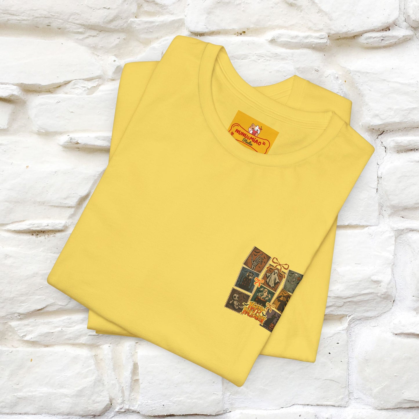 "Spooky Vibes" Cat T-shirt |Nunu&Miao Studio - Nunu&Miao Studio