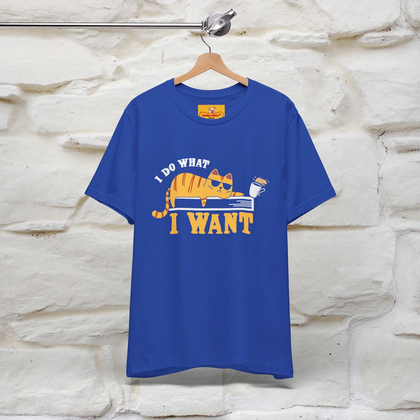 "I Do What I Want" Cat T-Shirt | Nunu & Miao Studio