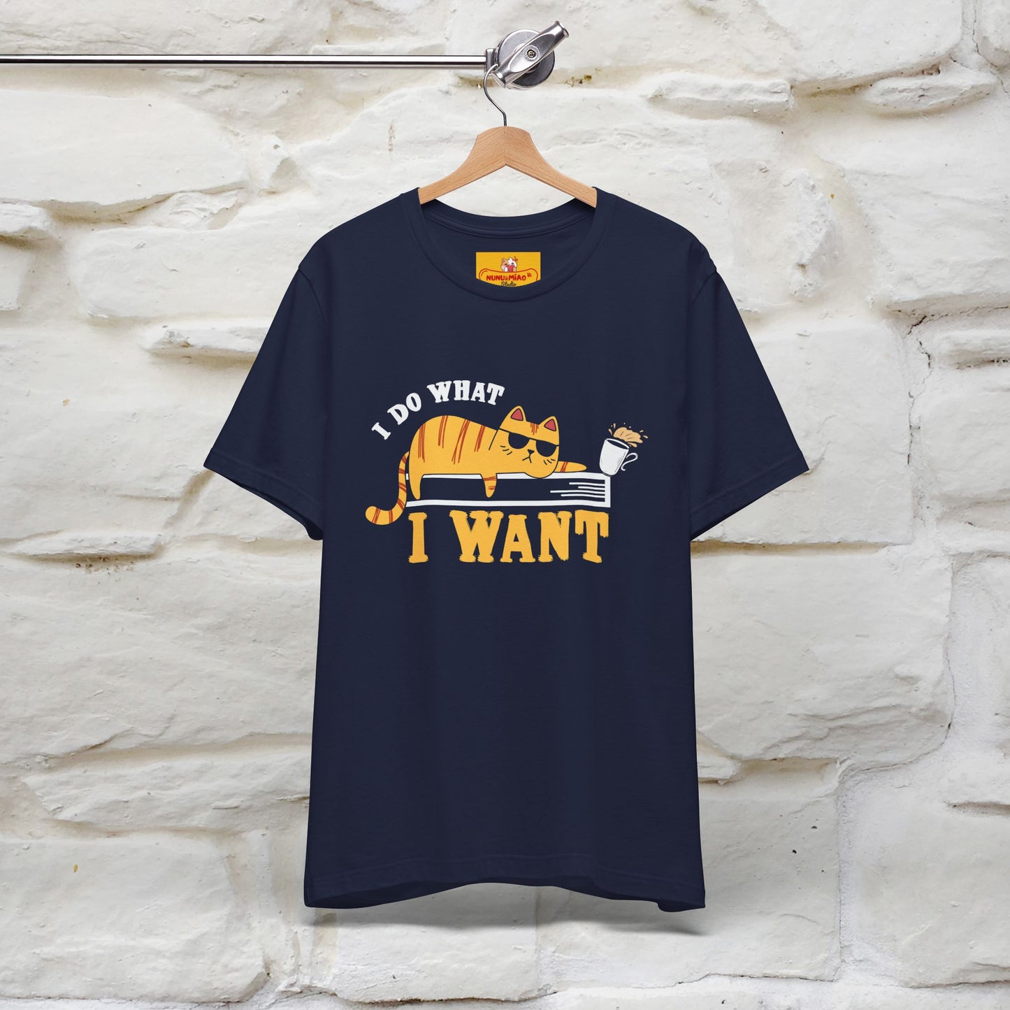 "I Do What I Want" Cat T-Shirt | Nunu & Miao Studio