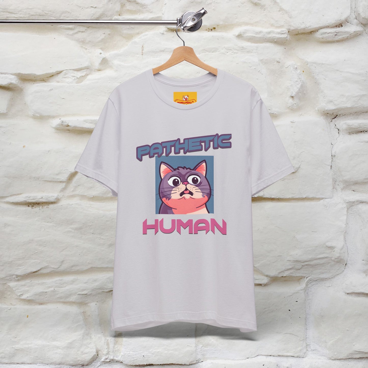 ''Pathetic Human'' | Funny Cat T-Shirt | Nunu&Miao Studio