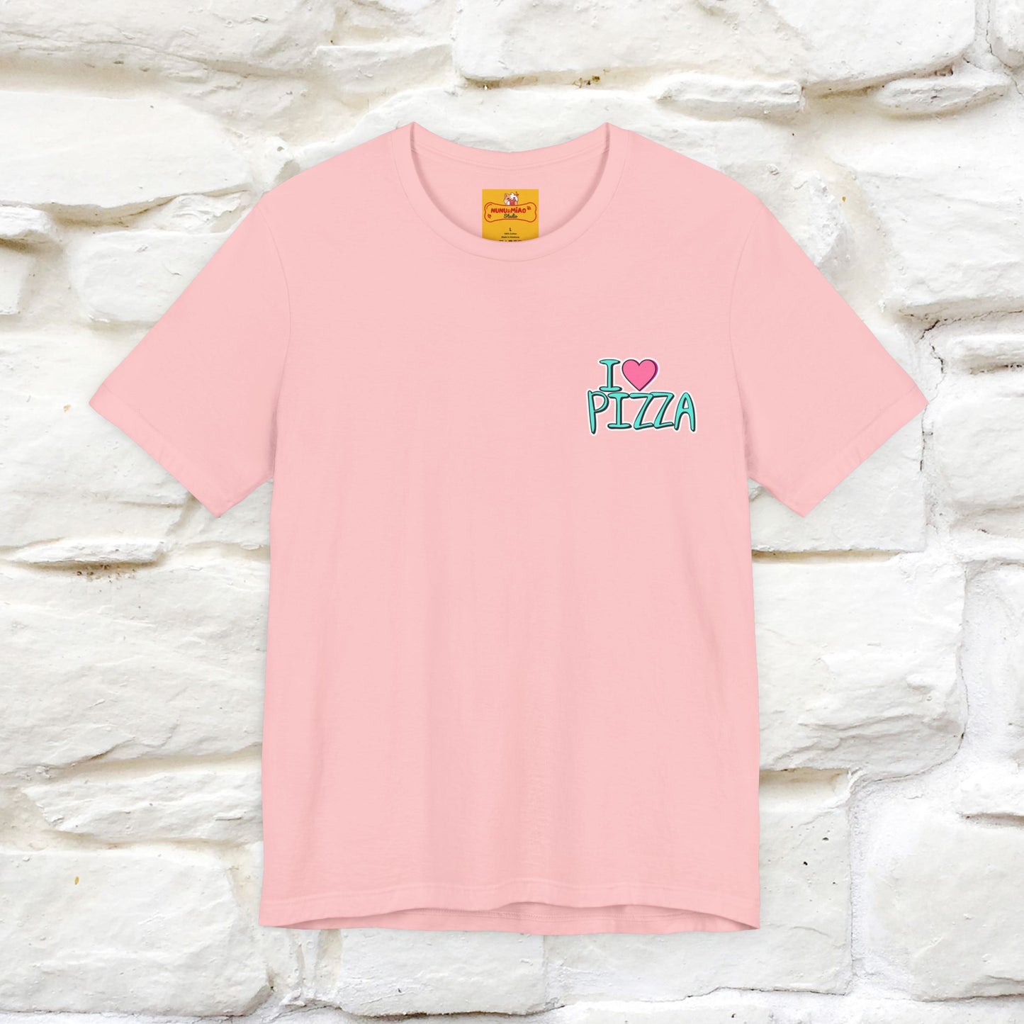 "I Love Pizza"| Cat T-shirt | Nunu&Miao Studio