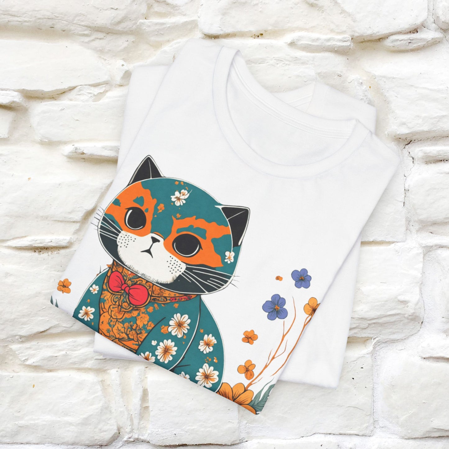 Zen Garden Cat: Japanese-Inspired T-Shirt for Men & Women | 100% Cotton* - Nunu&Miao Studio