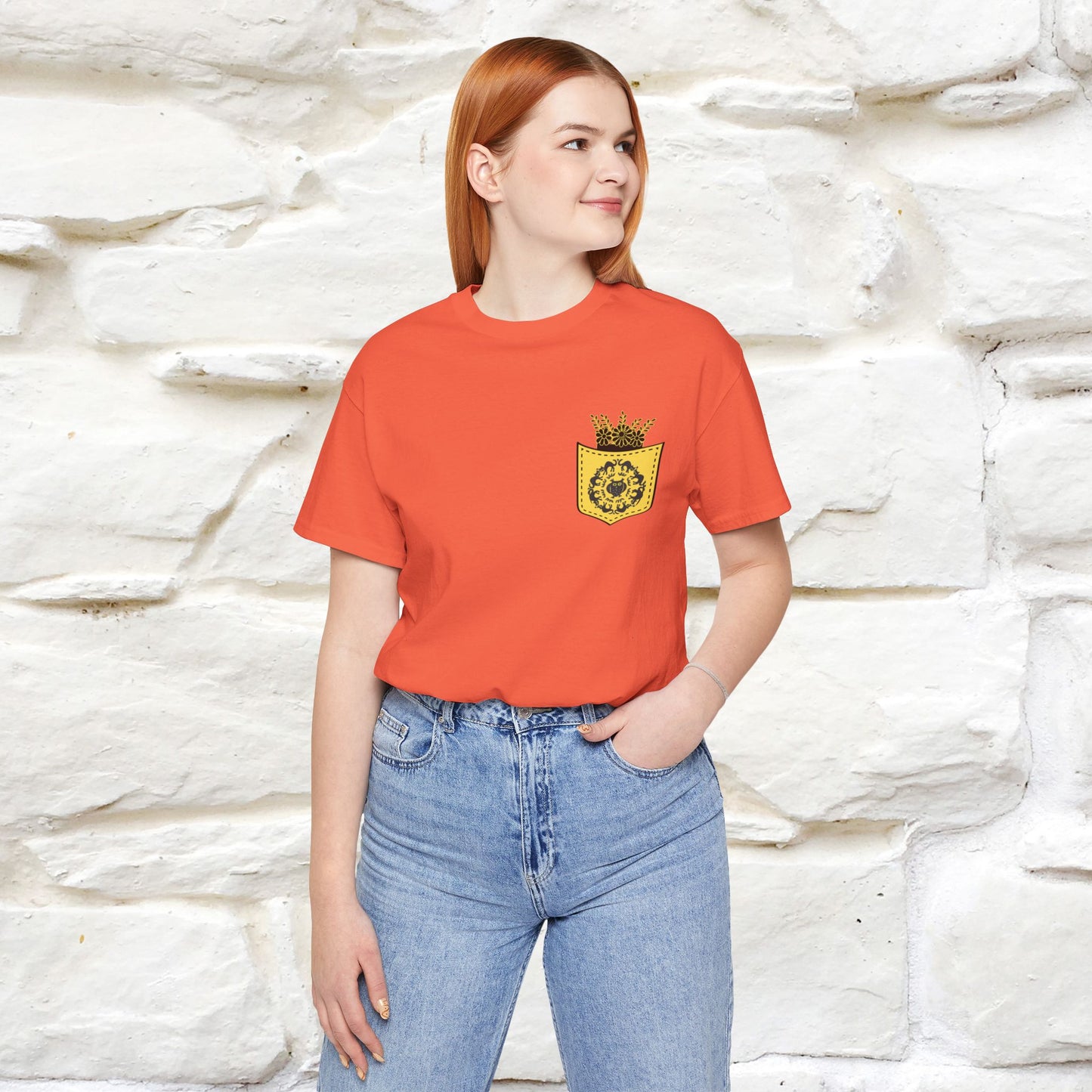 ''Black Cat Circle'' Cat T-Shirt Front and Back Design | Nunu&Miao Studio