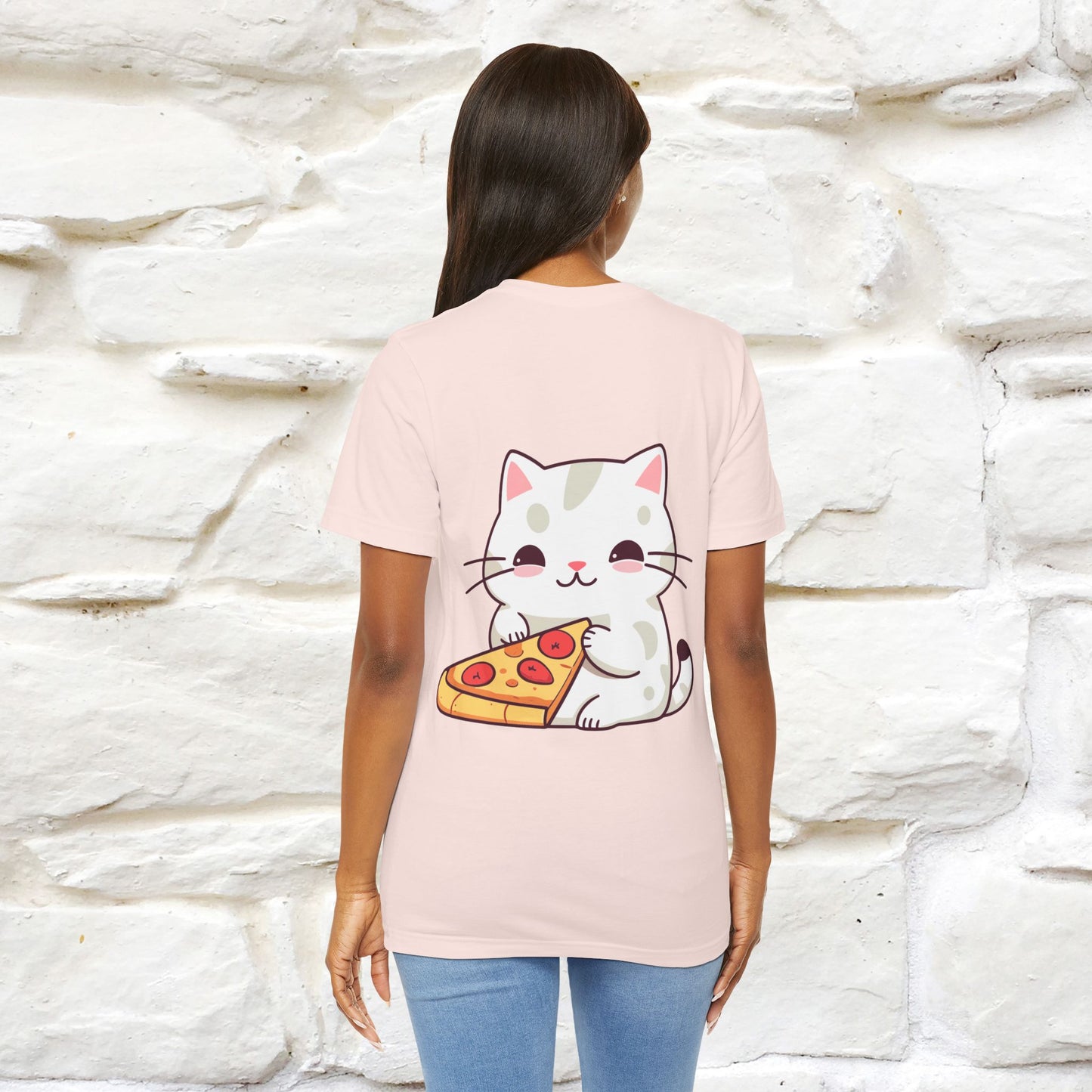 "I Love Pizza"| Cat T-shirt | Nunu&Miao Studio