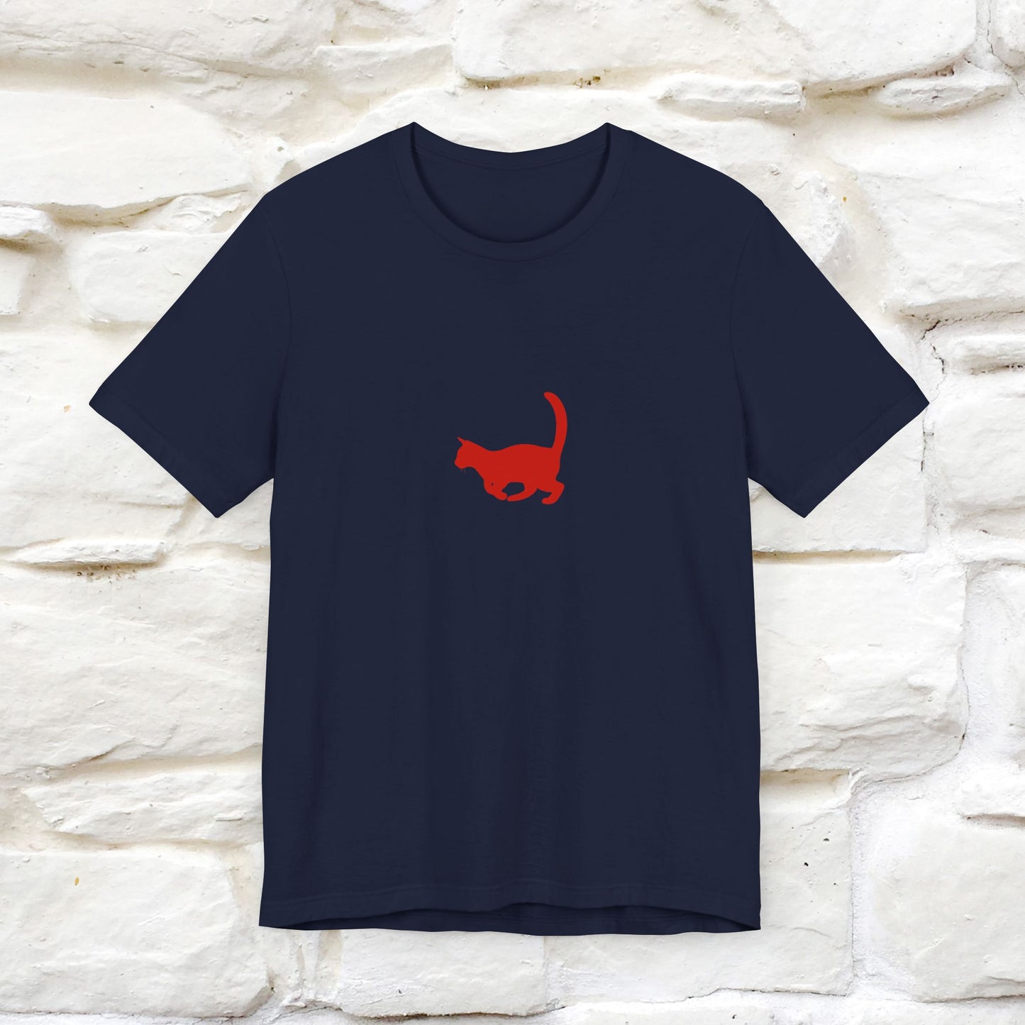 "It Does Not Matter How Slowly You Go, So Long As You Don’t Stop" Cat T-Shirt for Men & Women | Front & Back Design | 100% Cotton*