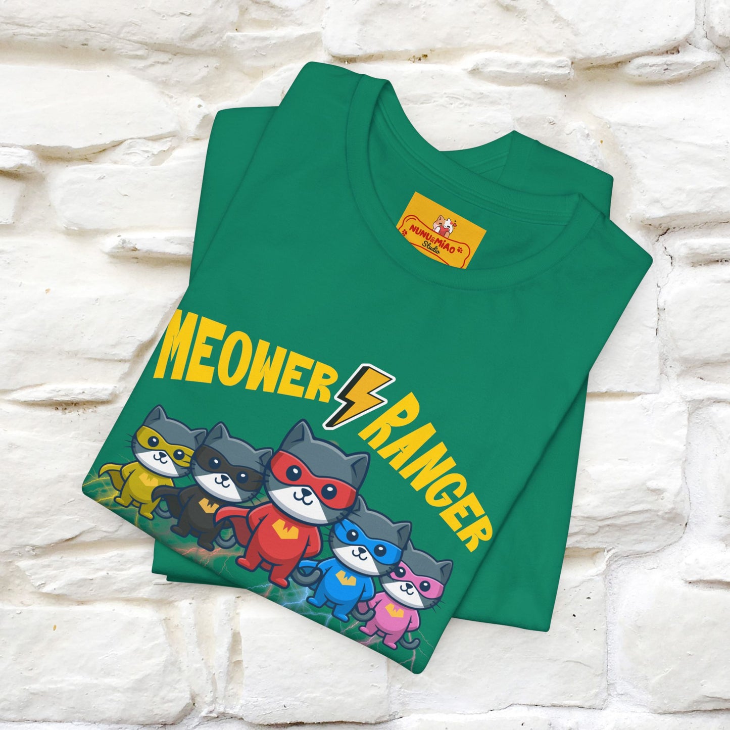 ''Meower Ranger''| CatT-Shirt | Nunu&Miao Studio