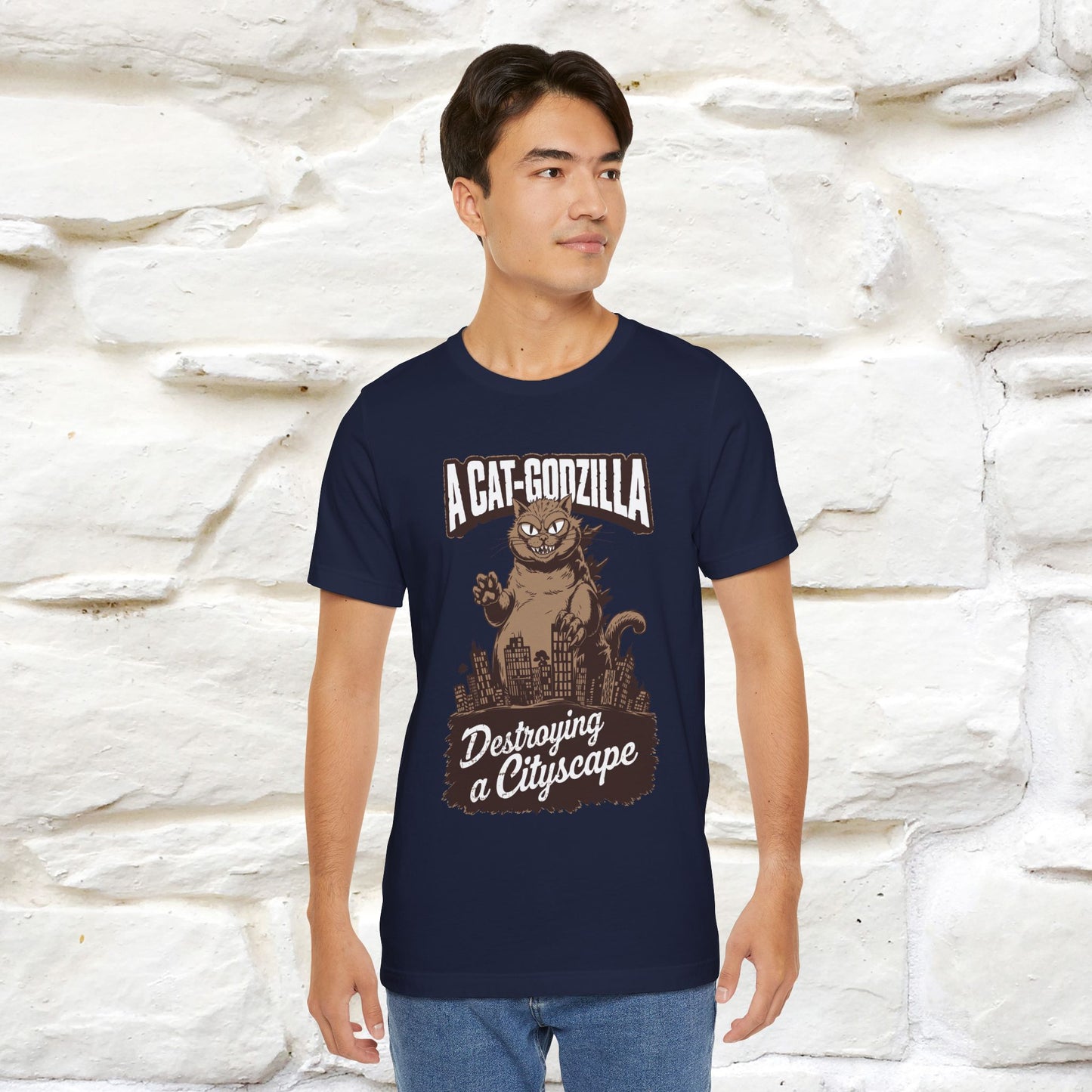 ''A Cat-Godzilla ''| CatT-Shirt | Nunu&Miao Studio