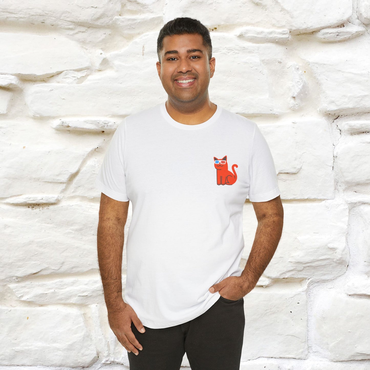 "See the Good in Yourself and Others" Cat T-Shirt | Front & Back Design | Nunu&Miao Studio