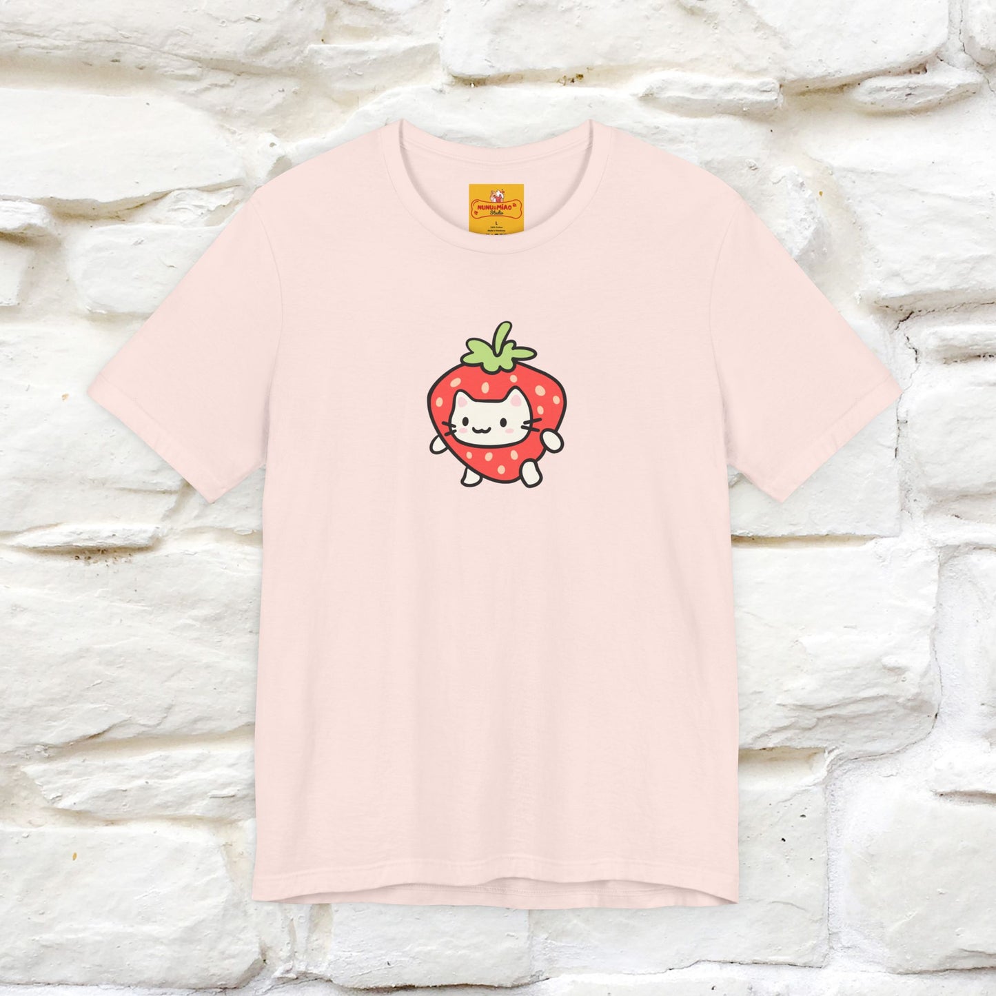 "Dream Without Fear And Love Without Limits'' Cat T-Shirt | Front & Back Design | Nunu&Miao Studio
