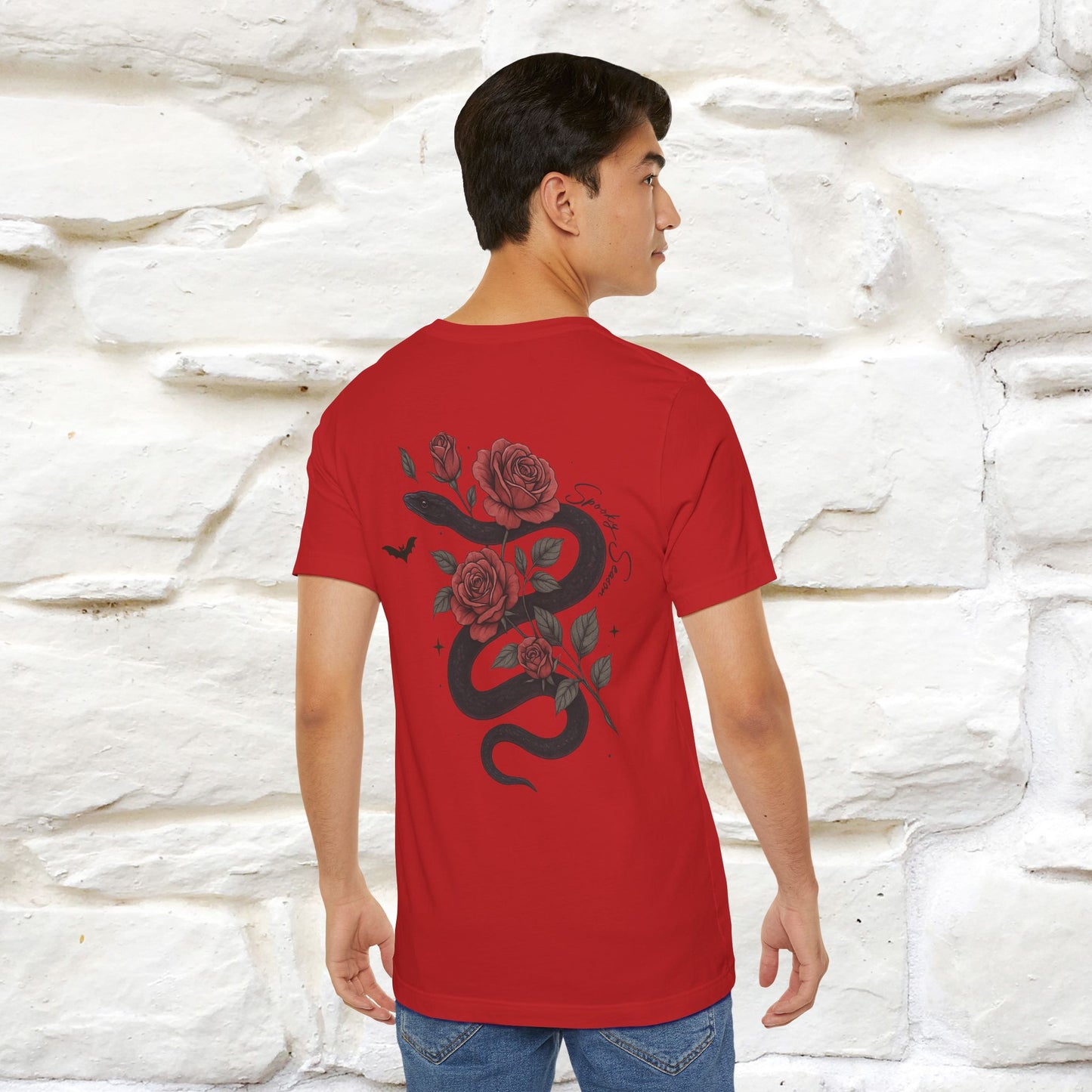 "The Rose and The Snake " Halloween T-shirt |Nunu&Miao Studio