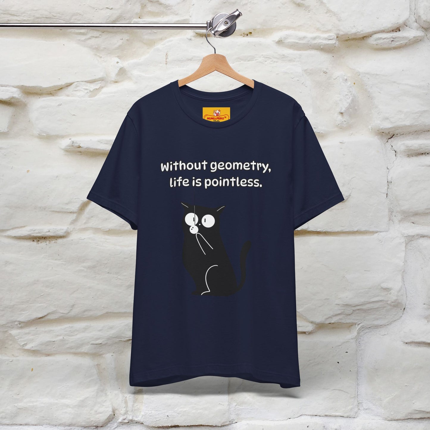 ''Without geometry, life is pointless.''| Funny T-Shirt | Nunu&Miao Studio