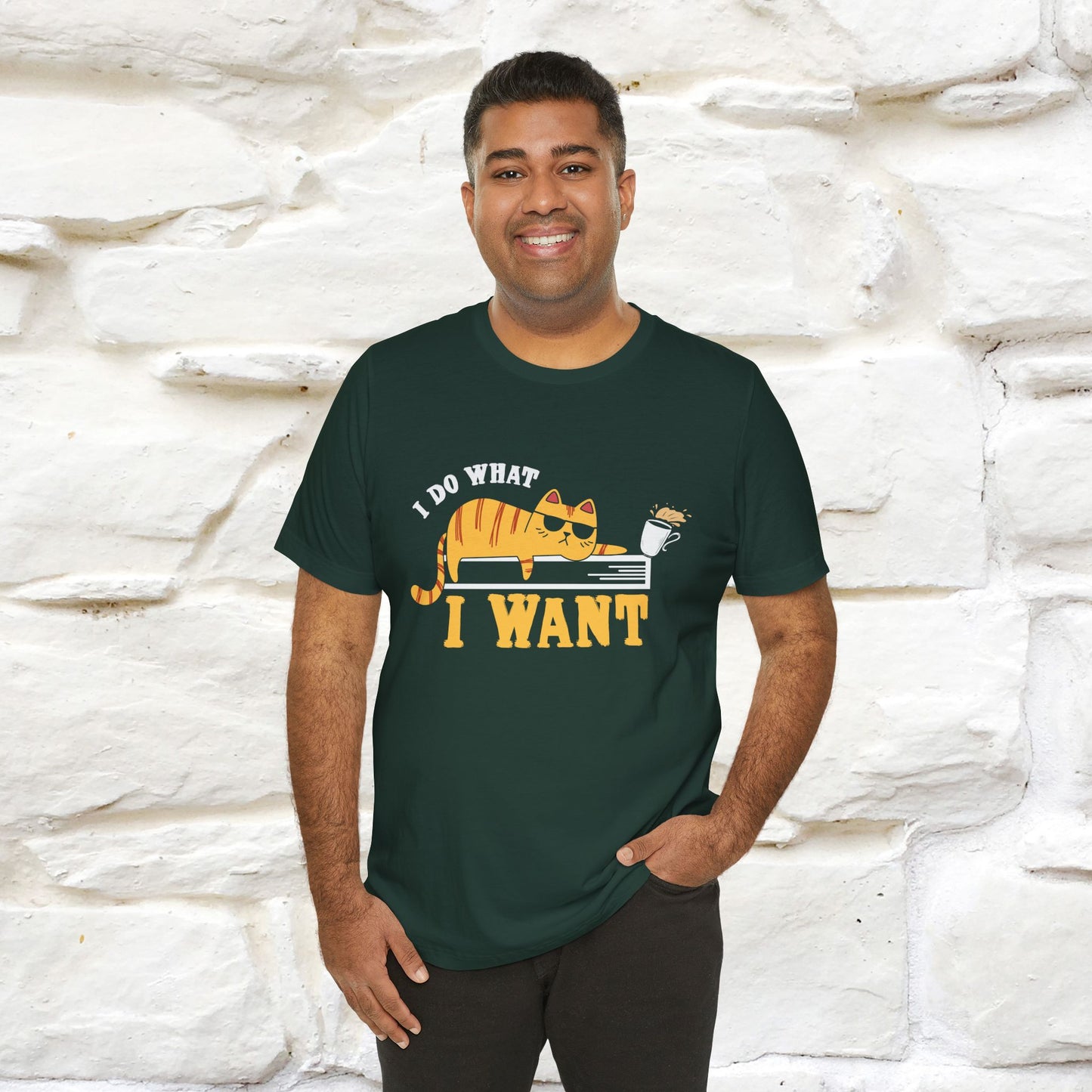 "I Do What I Want" Cat T-Shirt | Nunu & Miao Studio