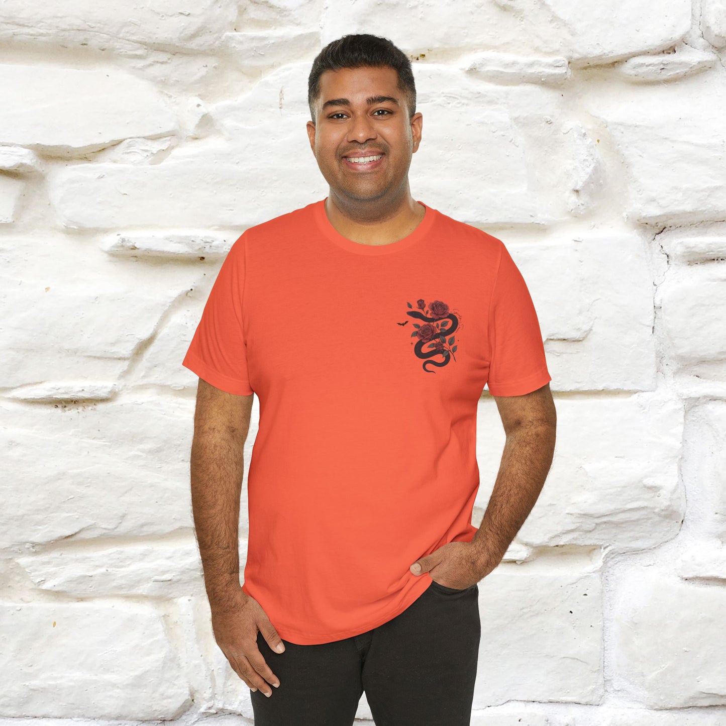 "The Rose and The Snake " Halloween T-shirt |Nunu&Miao Studio