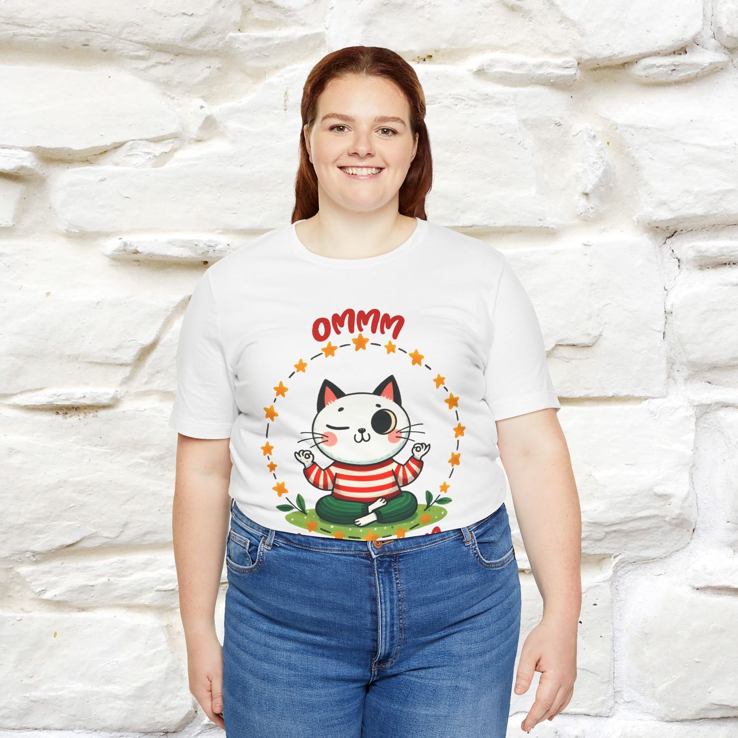 ''Ommm, Keep Calm'' Cat T-Shirt | Nunu&Miao Studio