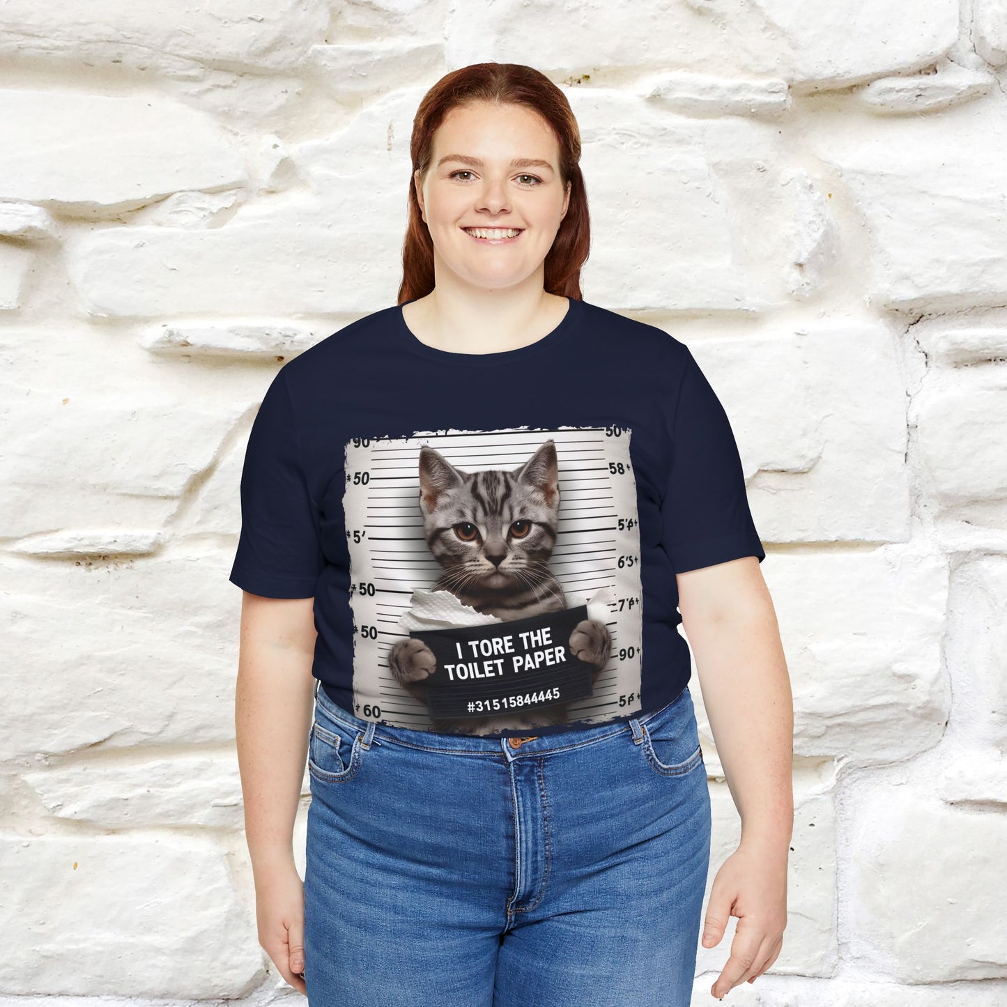 ''I Tore The Toilet Paper'' | Funny Cat T-Shirt | Nunu&Miao Studio