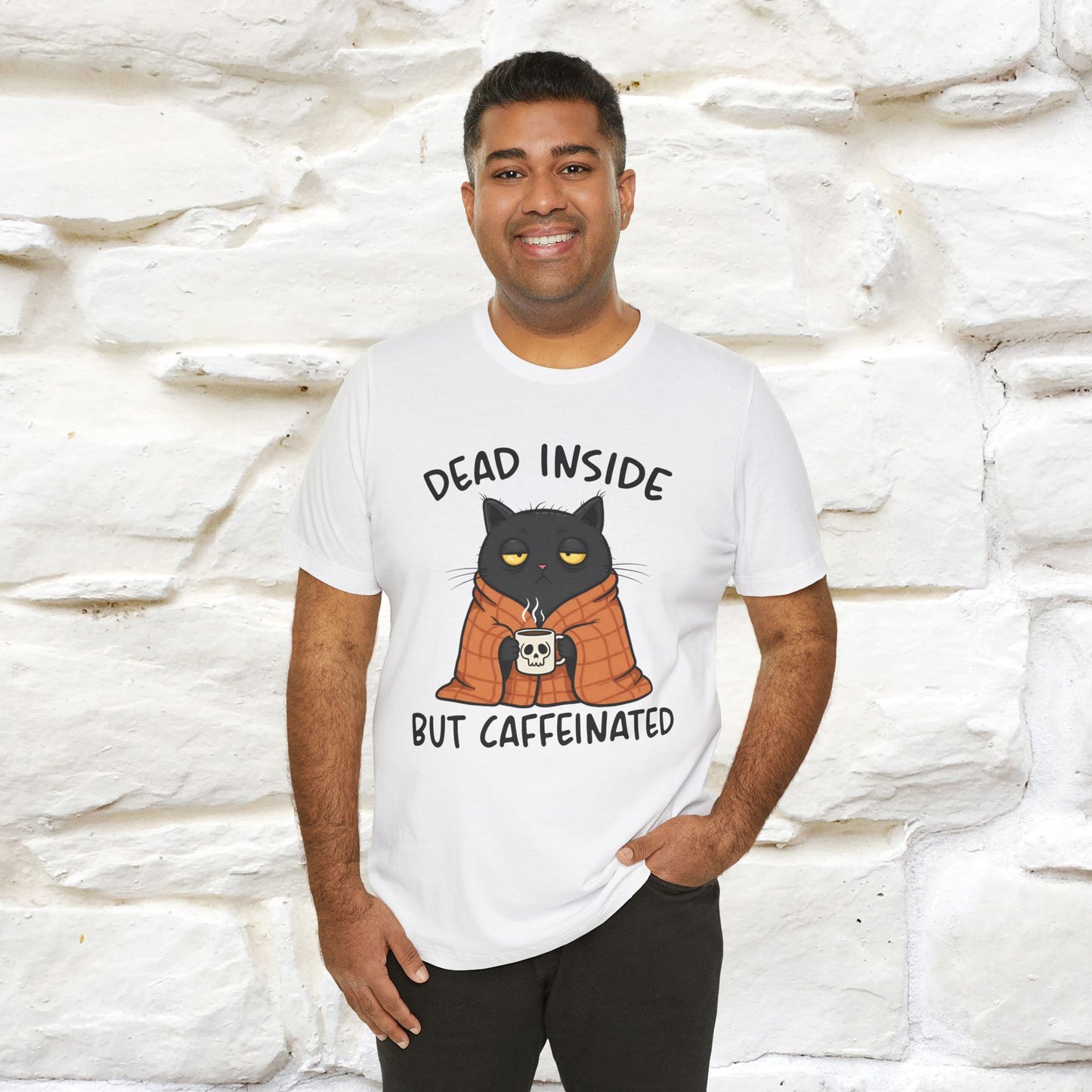 "Dead Inside But Caffeinated" |Funny T-Shirt | Nunu&Miao Studio