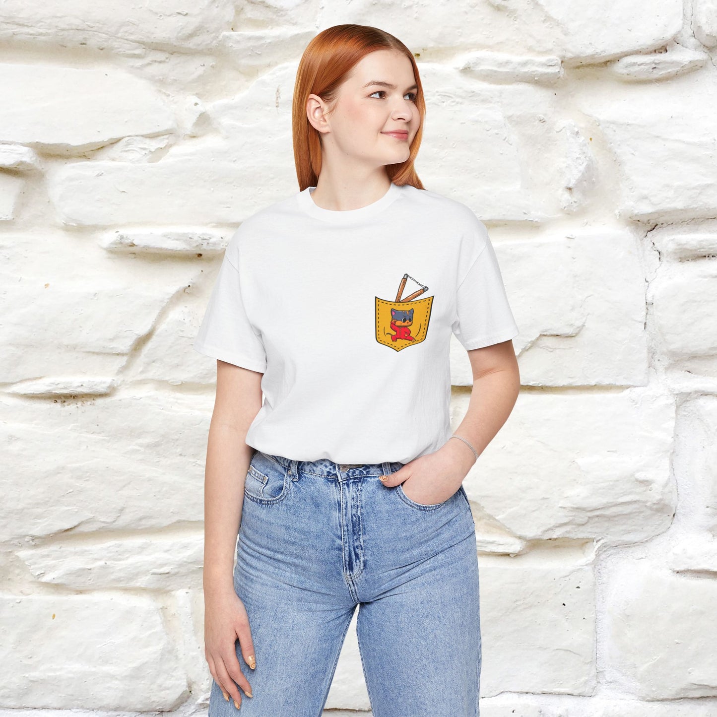 "Be Like Water: Cattitude Master | Cat T-Shirt |Nunu&Miao Studio