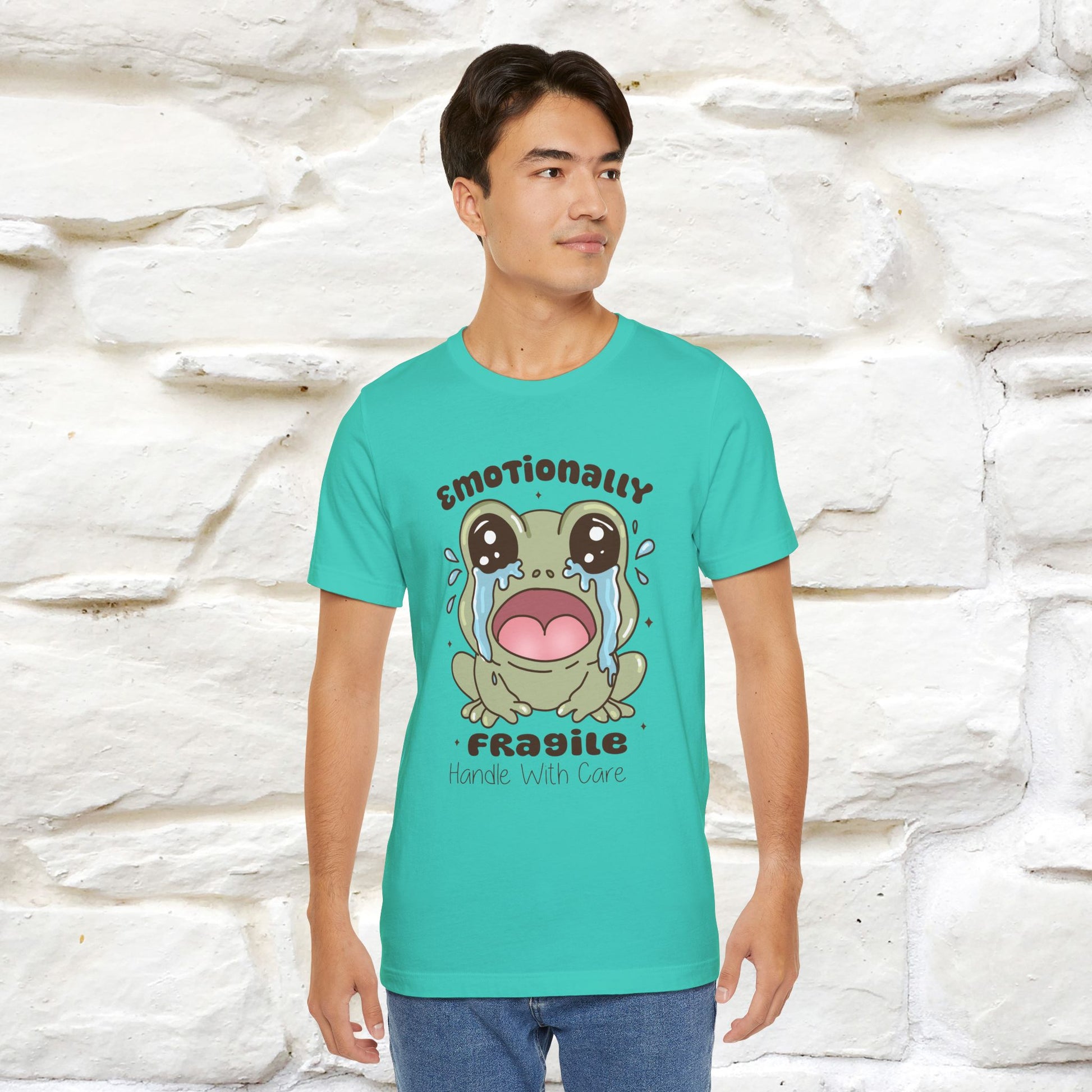 "Emotionally Fragile Handle With Care " Funny T-shirt |Nunu&Miao Studio - Nunu&Miao Studio