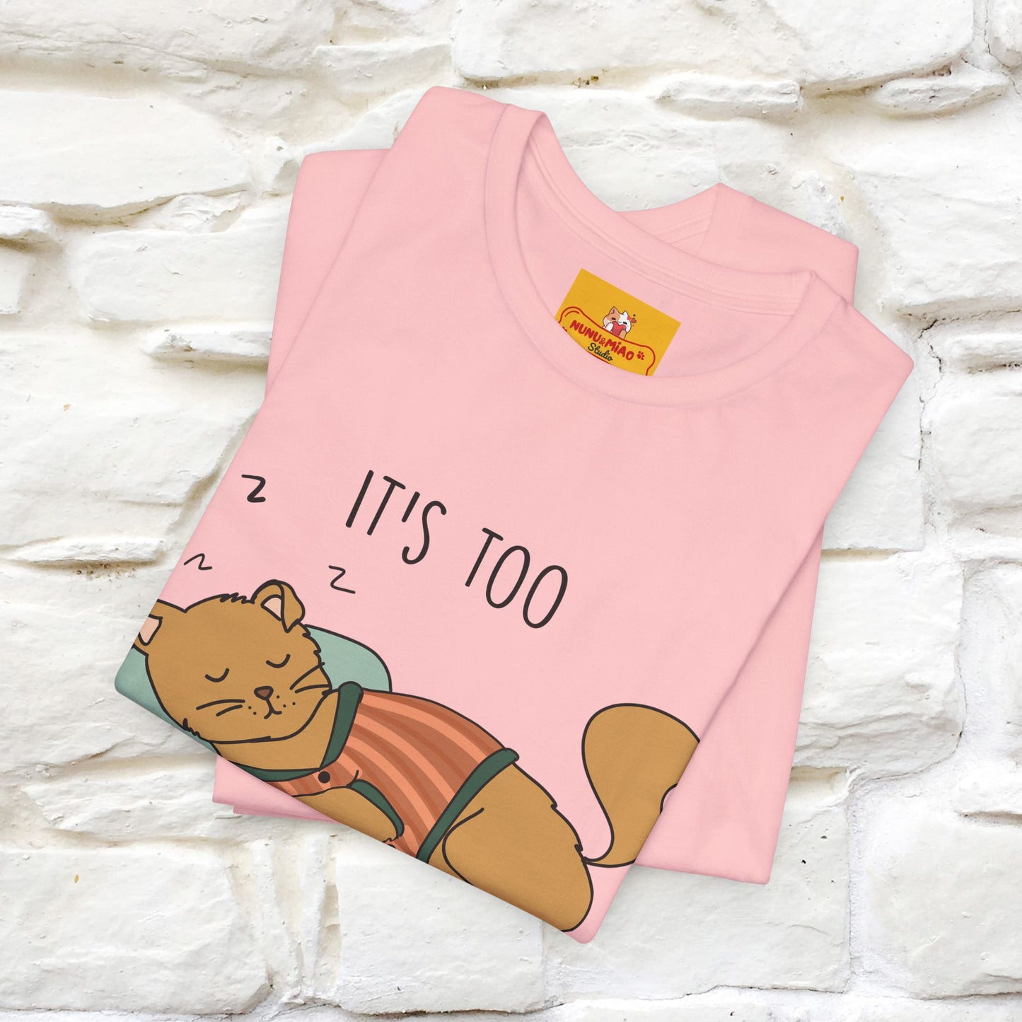 ''It’s Too Peopley Outside'' | Funny Cat T-Shirt | Nunu&Miao Studio