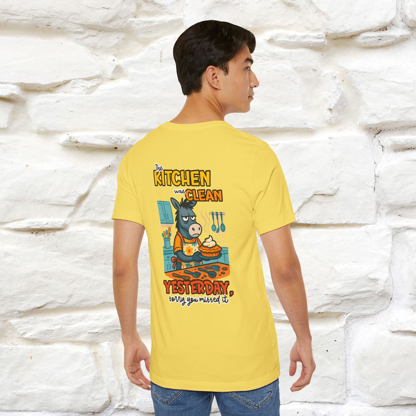 "The Kitchen Was Clean... " |Funny T-Shirt | Nunu&Miao Studio