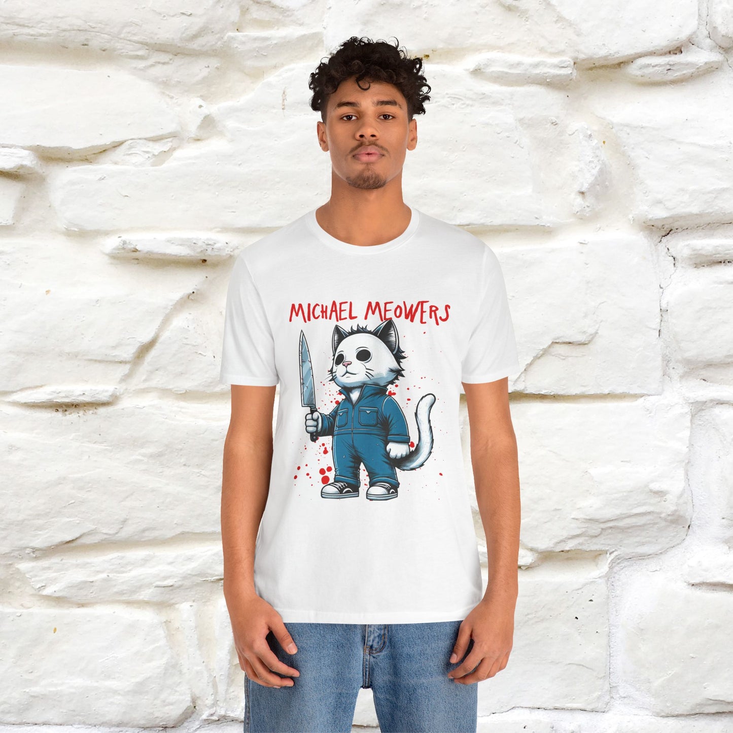 ''Michael Meowers'' Cat T-Shirt | | Nunu&Miao Studio