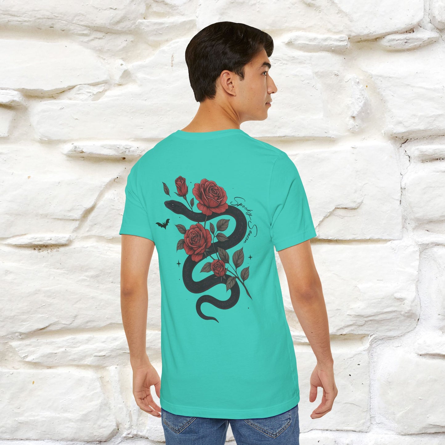 "The Rose and The Snake " Halloween T-shirt |Nunu&Miao Studio