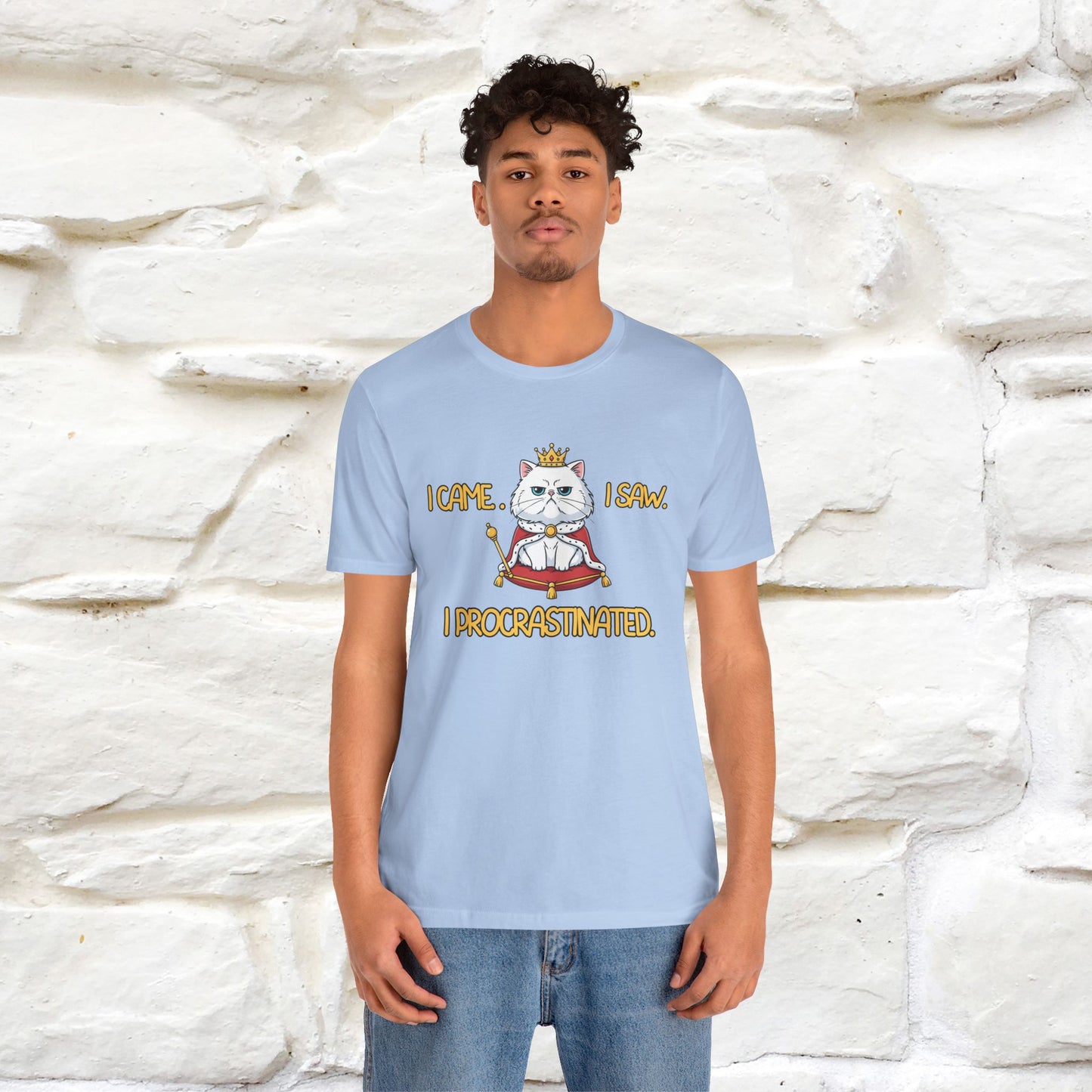''I came. I saw. I procrastinated.''| Funny T-Shirt | Nunu&Miao Studio