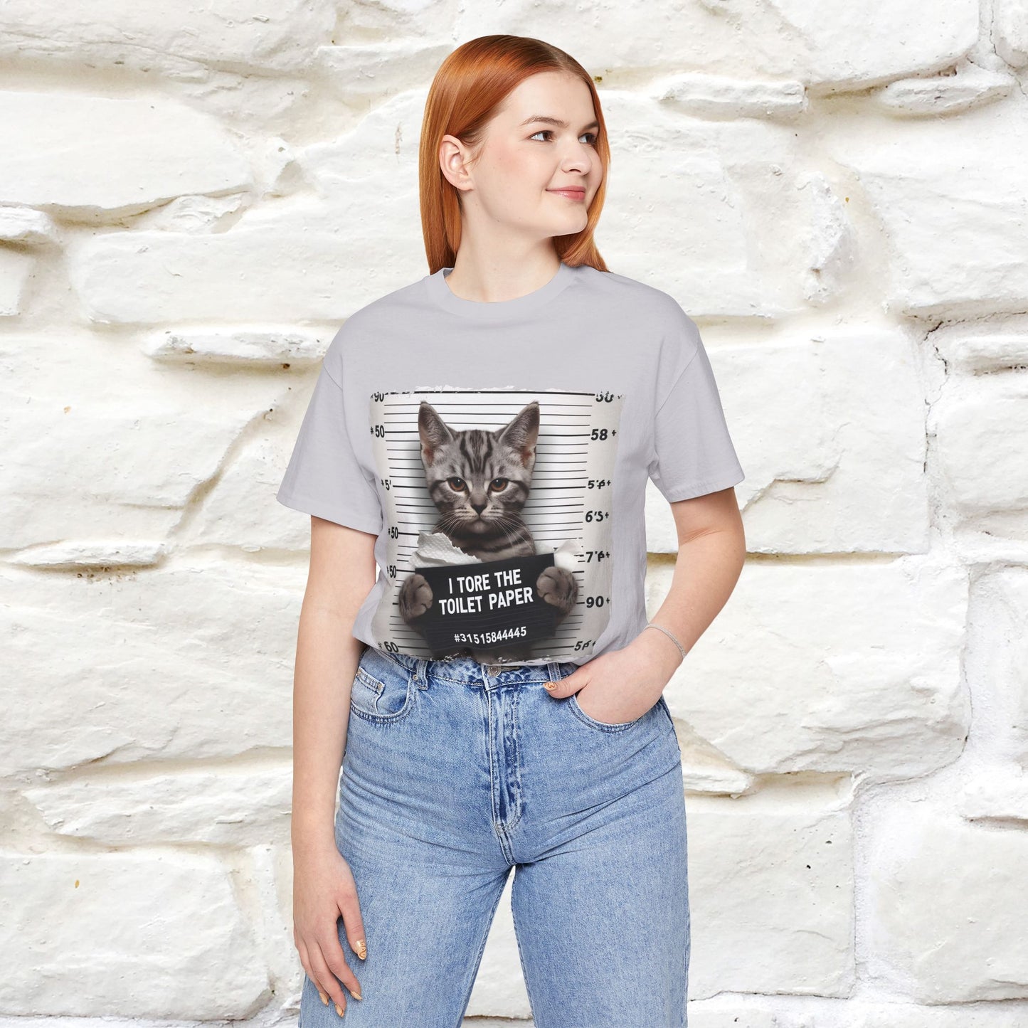 ''I Tore The Toilet Paper'' | Funny Cat T-Shirt | Nunu&Miao Studio