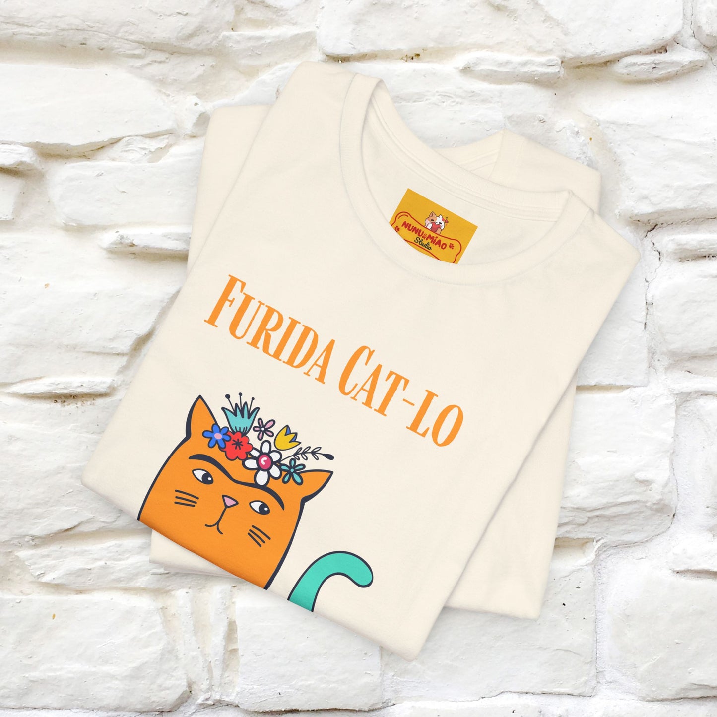 "Furida Cat-Lo'' Cat T-Shirt | | Nunu&Miao Studio