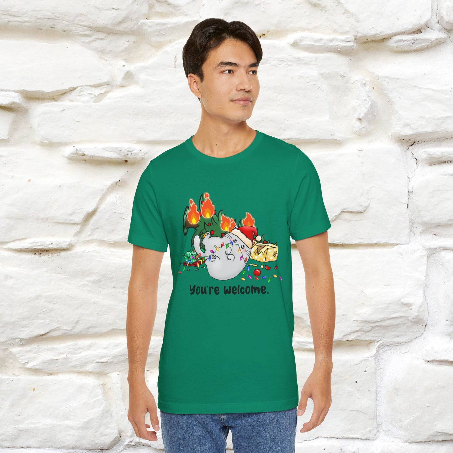 You're Welcome | Sarcastic Cat Christmas Shirt |Nunu&Miao Studio - Nunu&Miao Studio