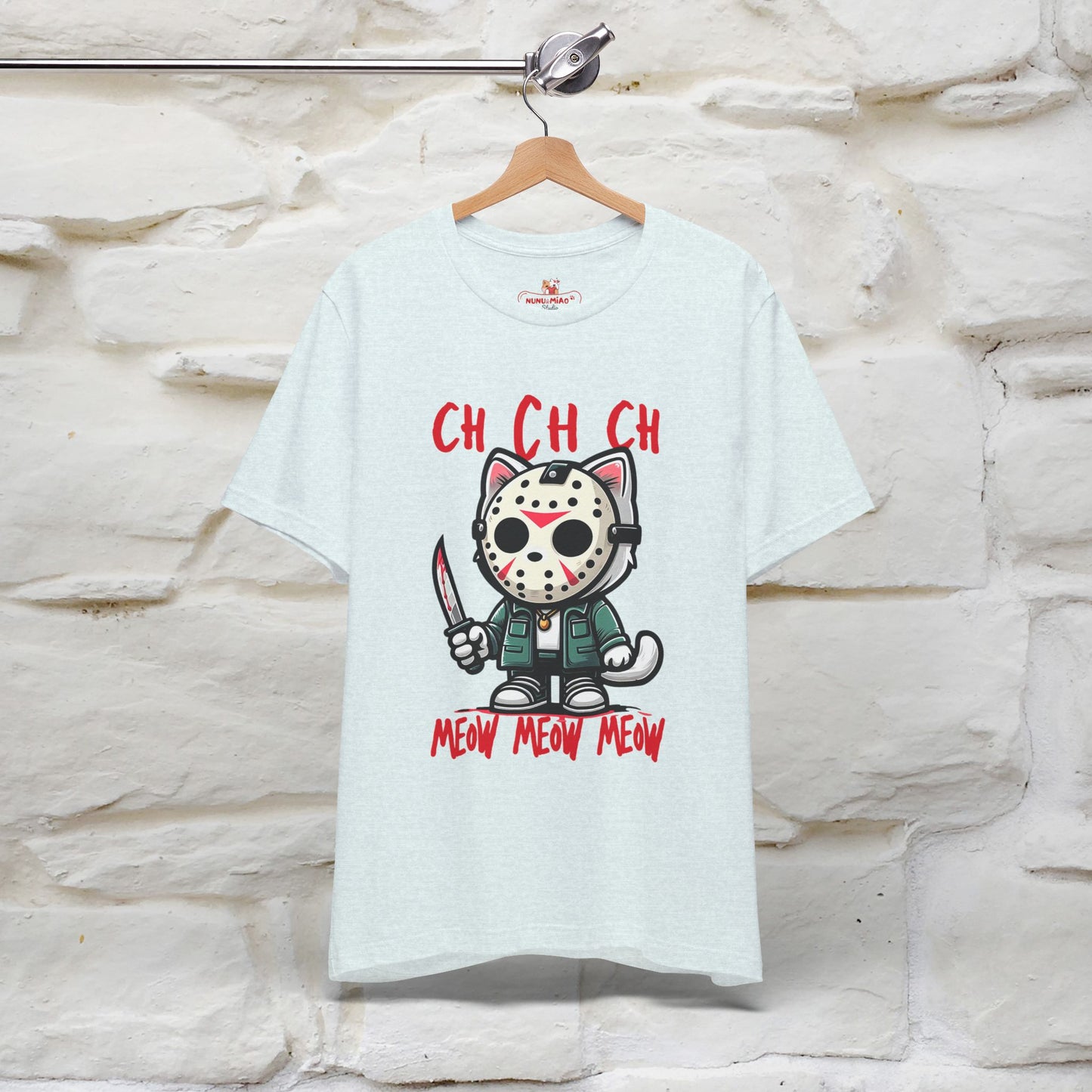 Paws N' Roses T-Shirt | Rock-Inspired Cat Lover Tee for Men & Women | 100% Cotton* - Nunu&Miao Studio
