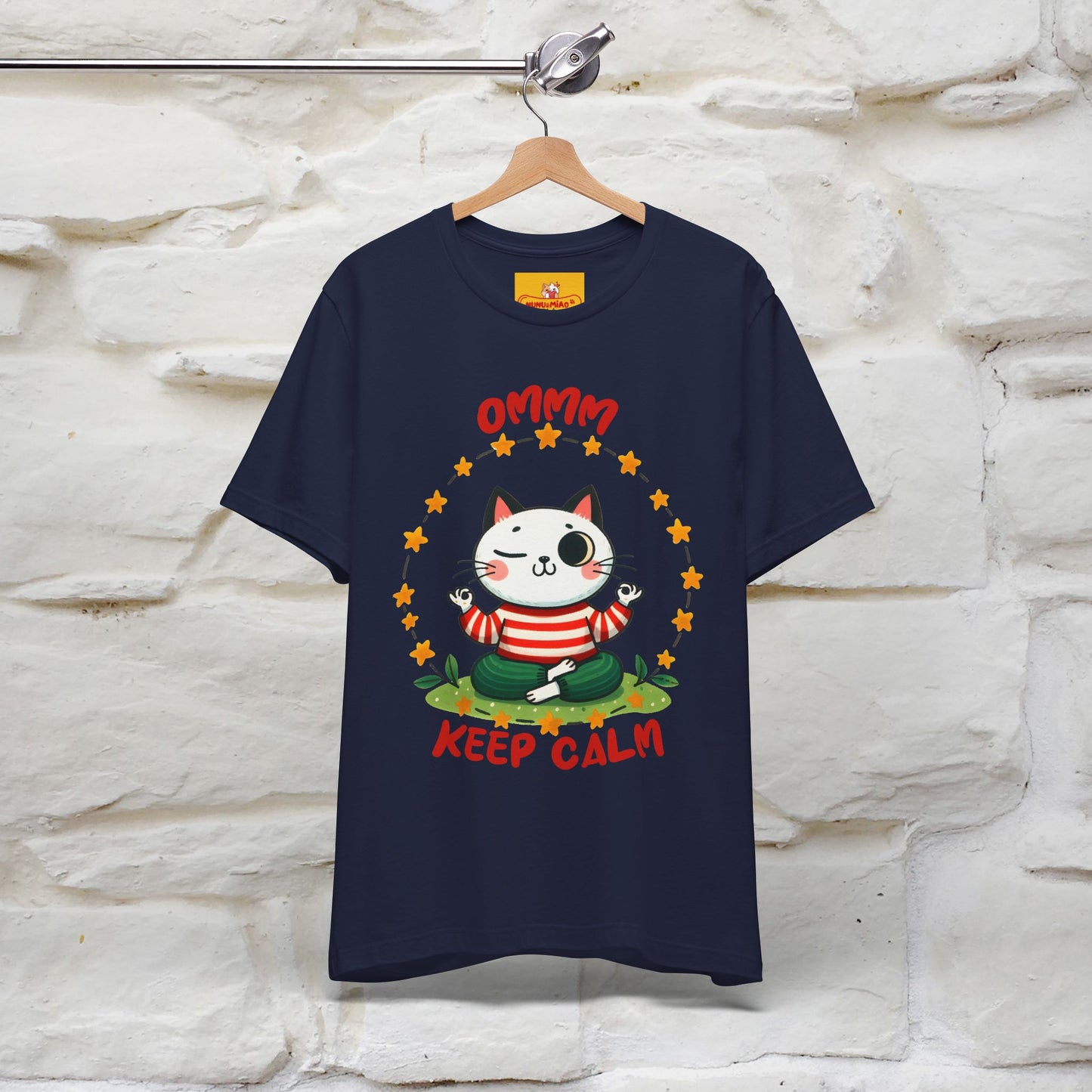 ''Ommm, Keep Calm'' Cat T-Shirt | Nunu&Miao Studio