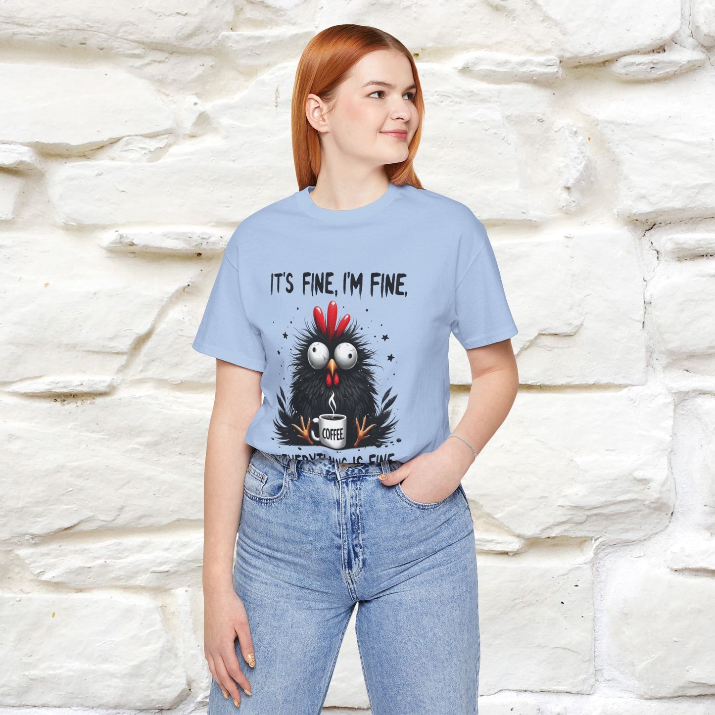 "Everything Is Fine" |Funny T-Shirt | Nunu&Miao Studio