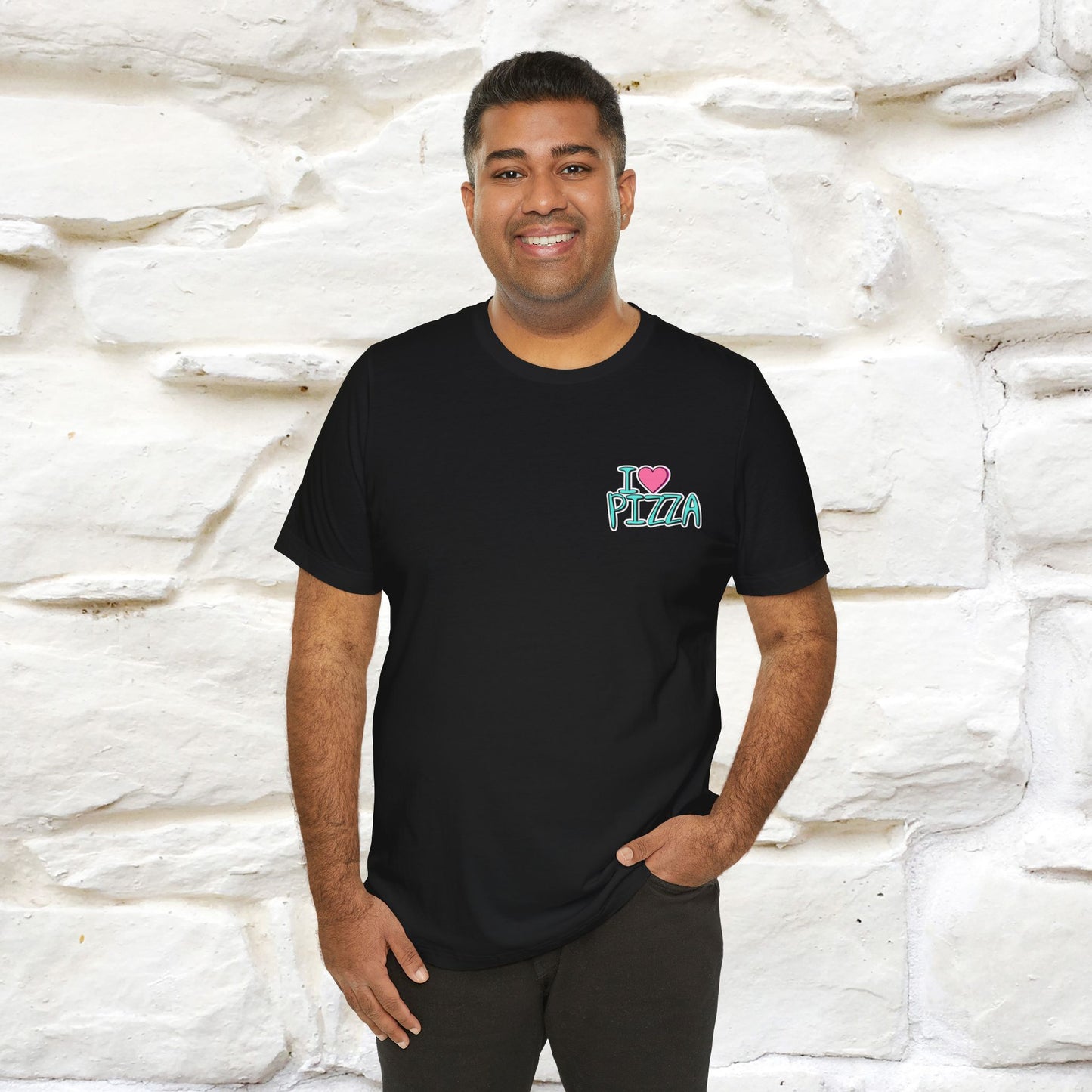 "I Love Pizza"| Cat T-shirt | Nunu&Miao Studio