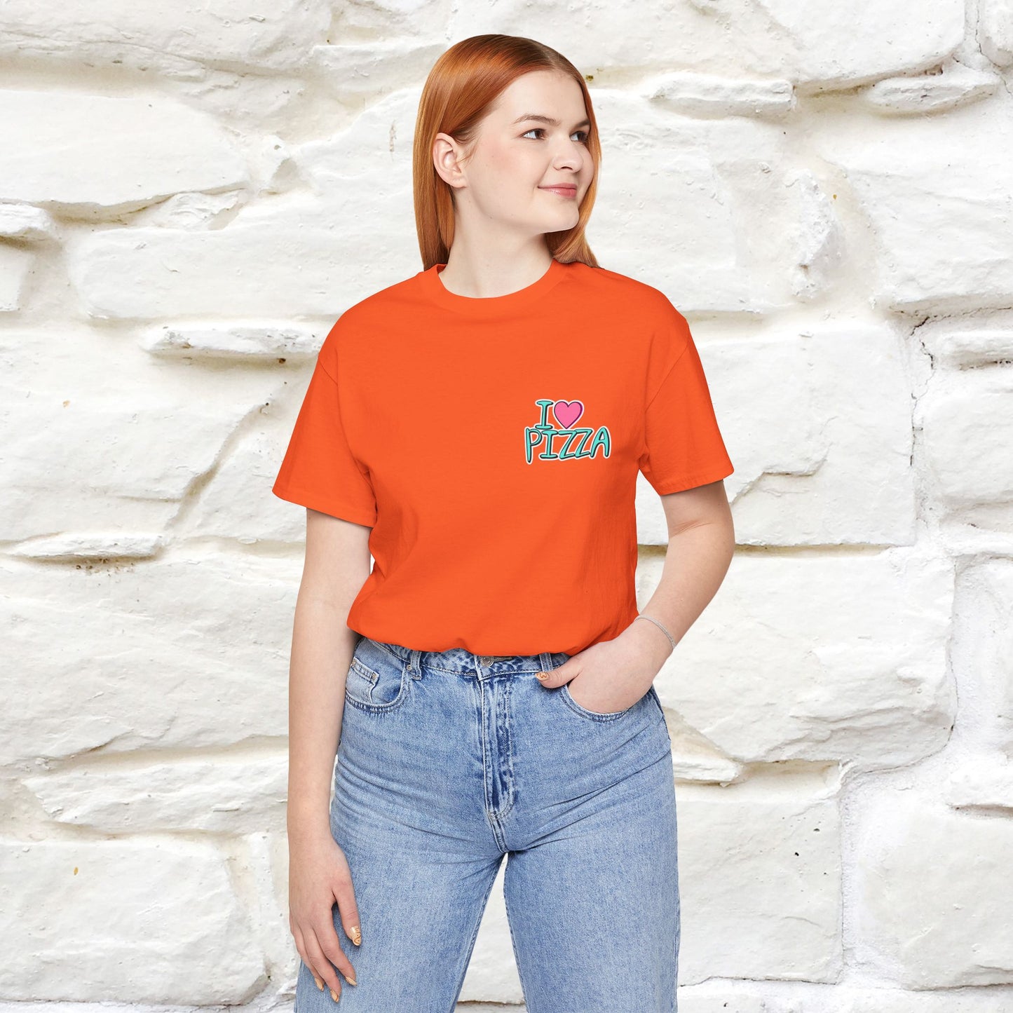 "I Love Pizza"| Cat T-shirt | Nunu&Miao Studio