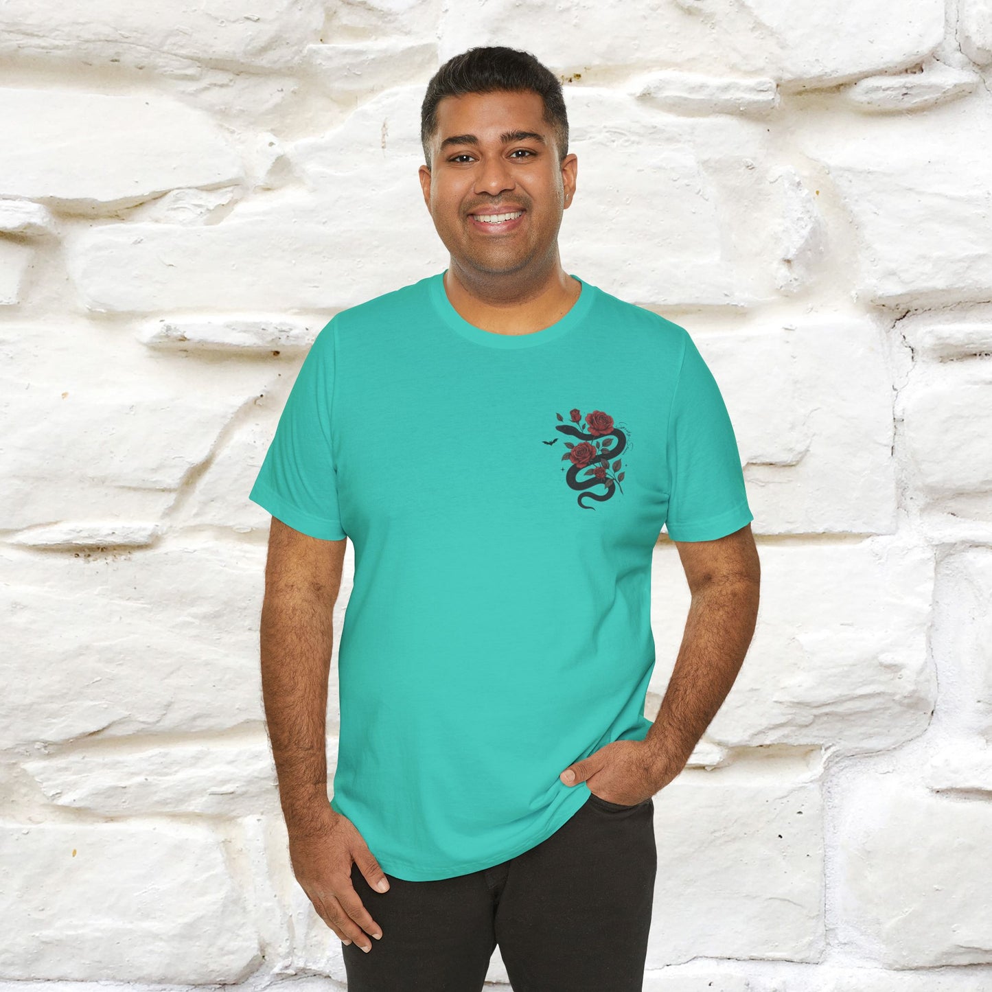 "The Rose and The Snake " Halloween T-shirt |Nunu&Miao Studio