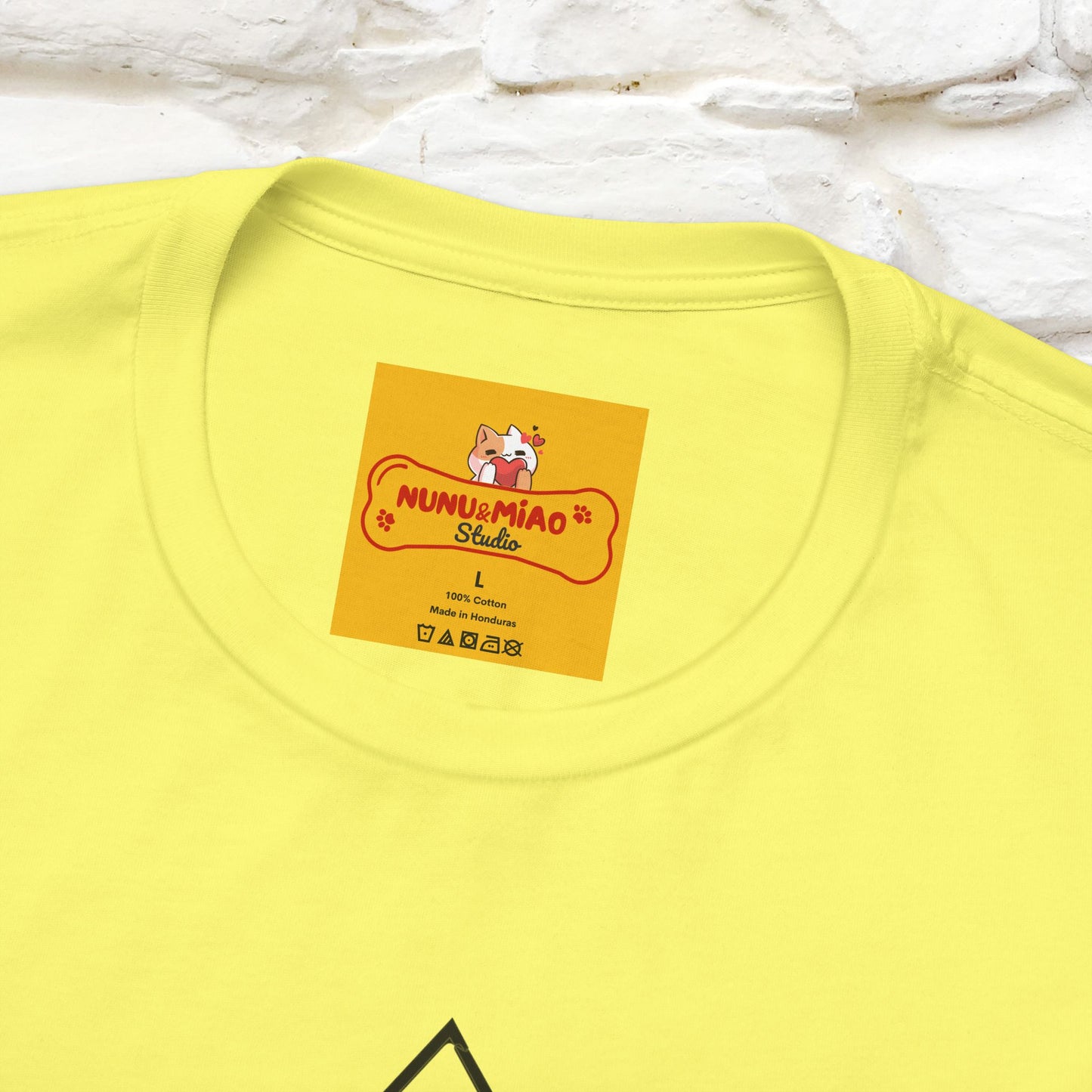 "Trinity'' Cat T-Shirt Front and Back Design | Nunu&Miao Studio