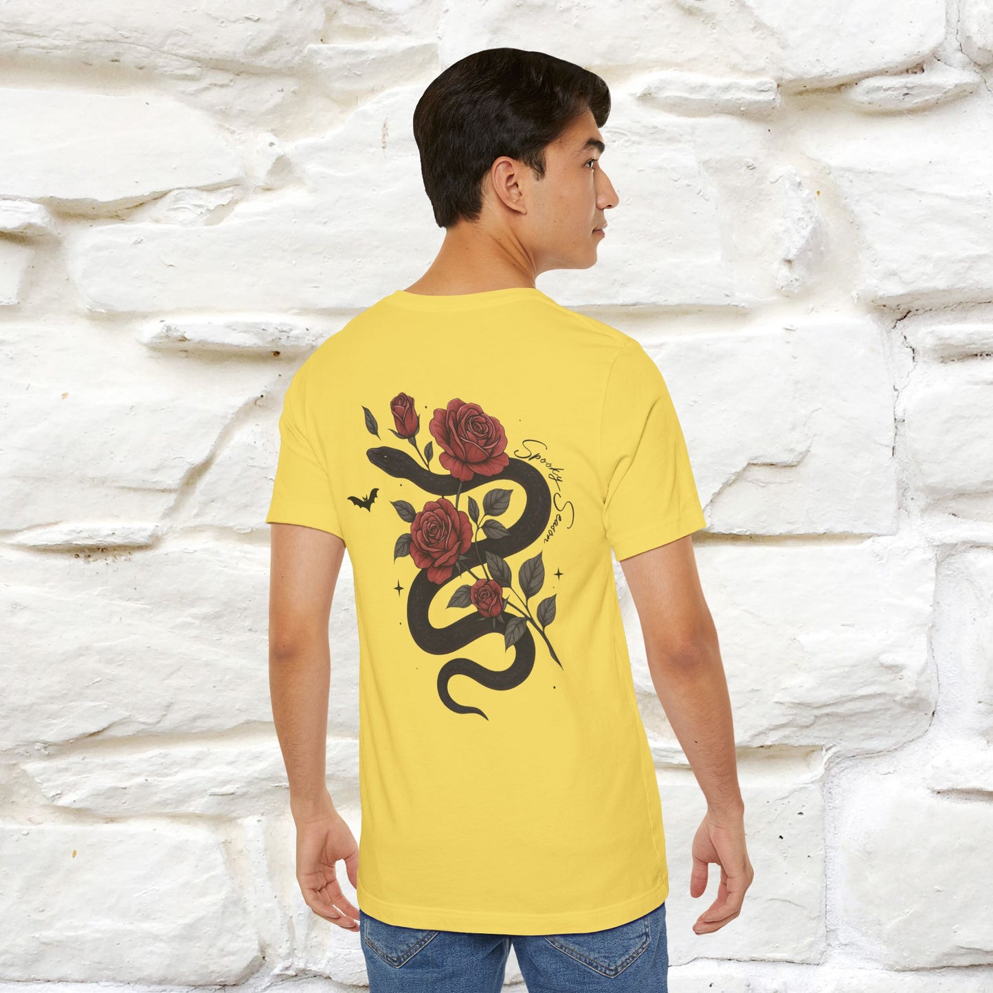 "The Rose and The Snake " Halloween T-shirt |Nunu&Miao Studio