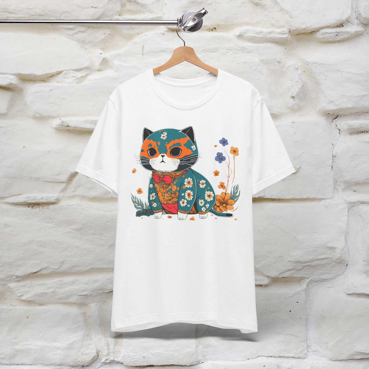 Zen Garden Cat: Japanese-Inspired T-Shirt for Men & Women | 100% Cotton* - Nunu&Miao Studio