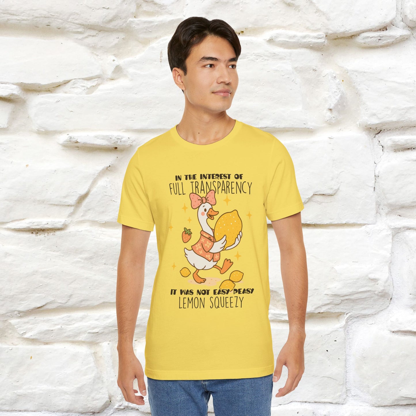 "It Was Not Easy Peasy" Funny T-shirt |Nunu&Miao Studio - Nunu&Miao Studio