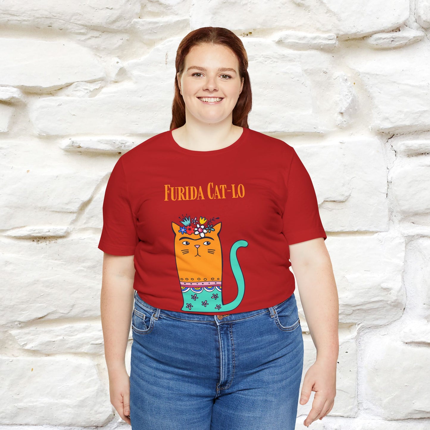 "Furida Cat-Lo'' Cat T-Shirt | | Nunu&Miao Studio