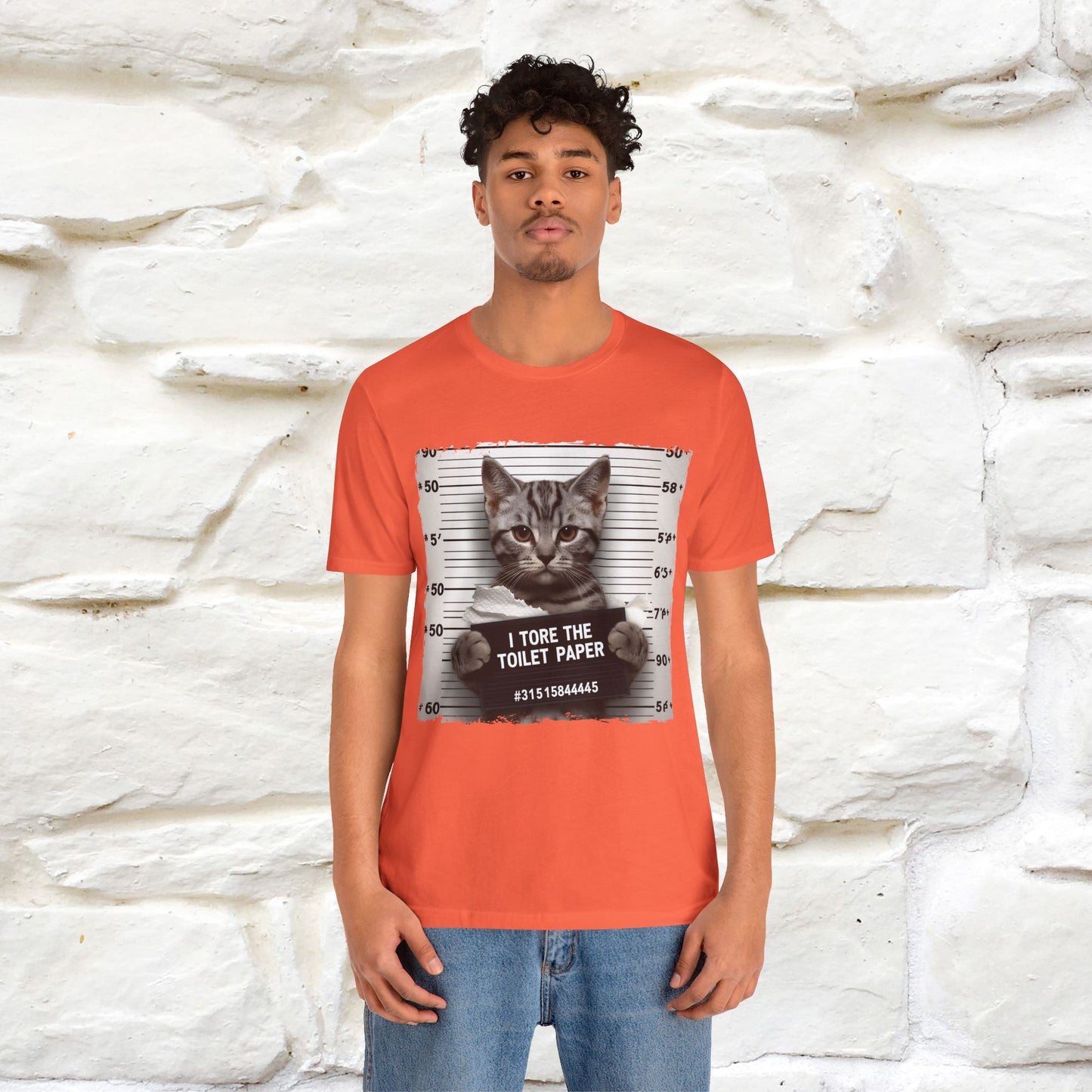 ''I Tore The Toilet Paper'' | Funny Cat T-Shirt | Nunu&Miao Studio