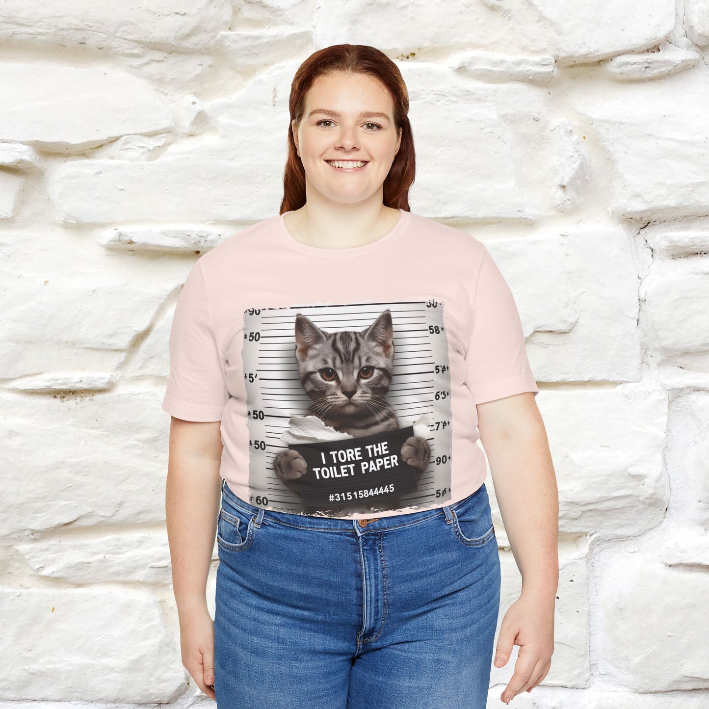 ''I Tore The Toilet Paper'' | Funny Cat T-Shirt | Nunu&Miao Studio