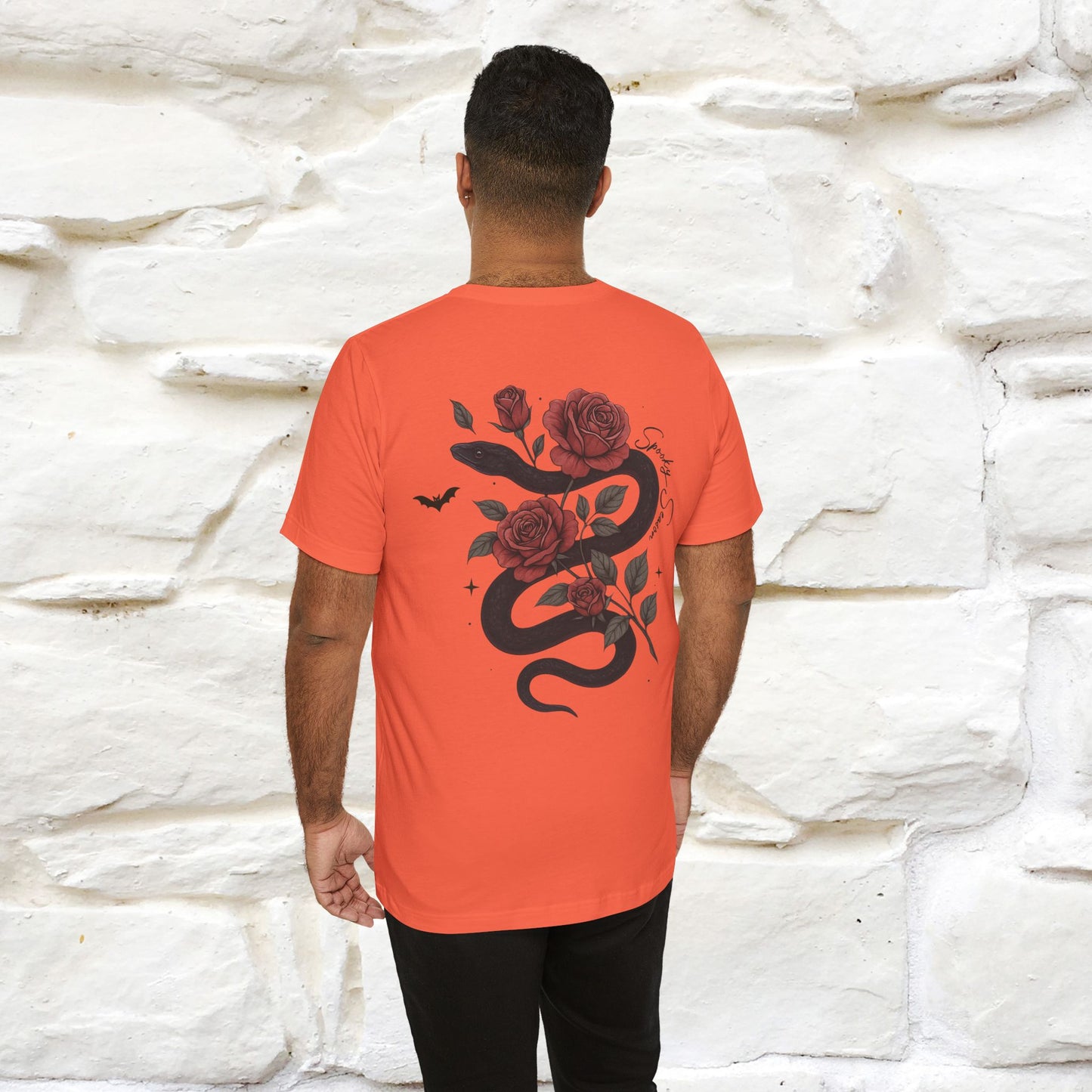 "The Rose and The Snake " Halloween T-shirt |Nunu&Miao Studio
