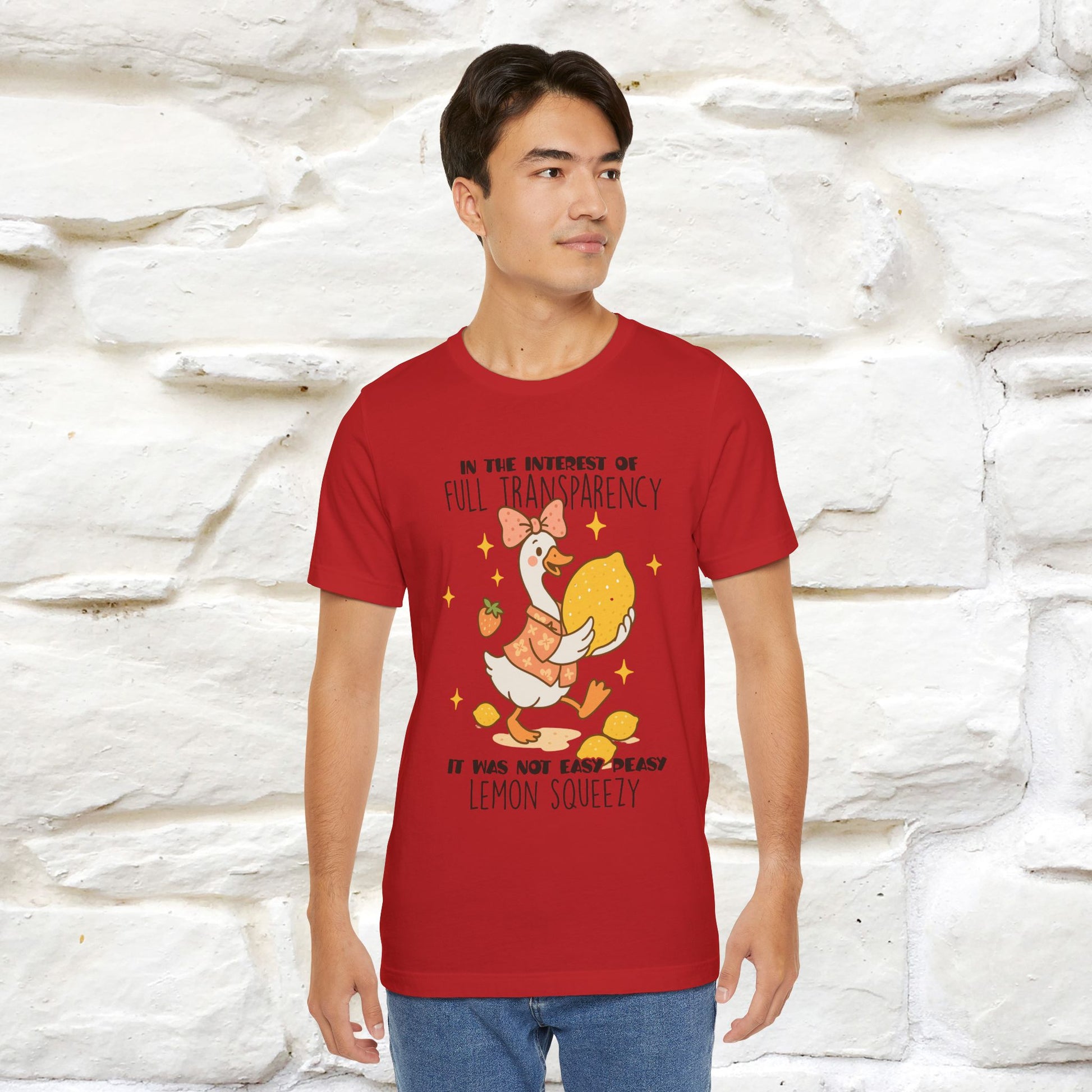 "It Was Not Easy Peasy" Funny T-shirt |Nunu&Miao Studio - Nunu&Miao Studio
