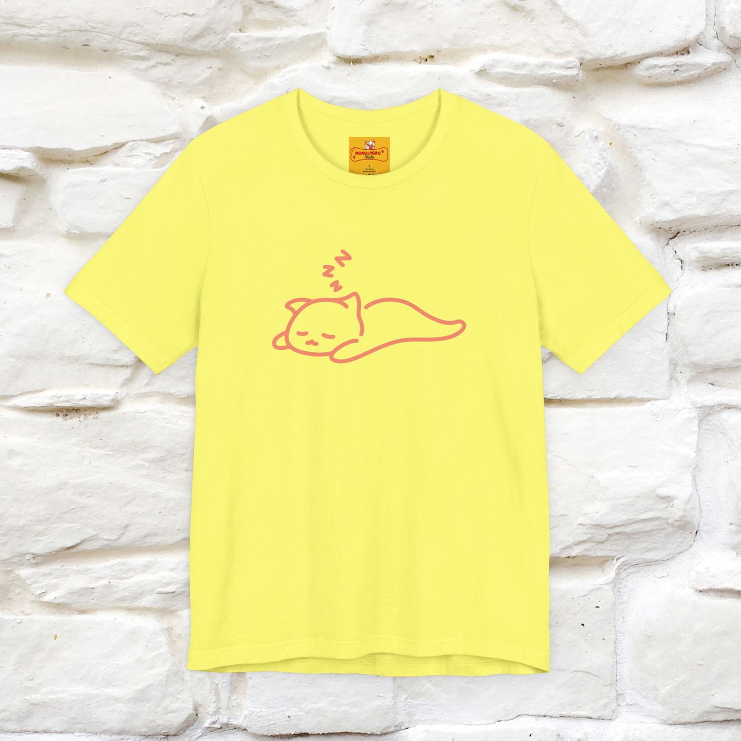 ''You Gotta Keep Going To Keep Growing" Cat T-Shirt| Front & Back Design | Nunu&Miao Studio