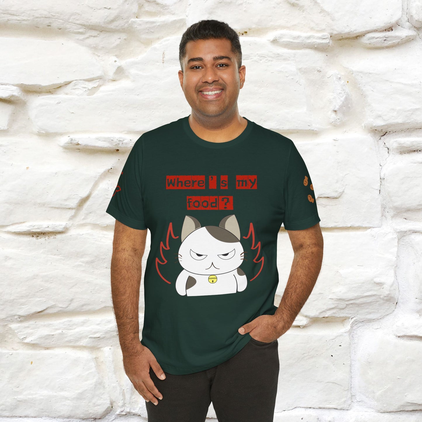 ''Where Is My ....?" Cat T-shirt| Nunu&Miao Studio - Nunu&Miao Studio