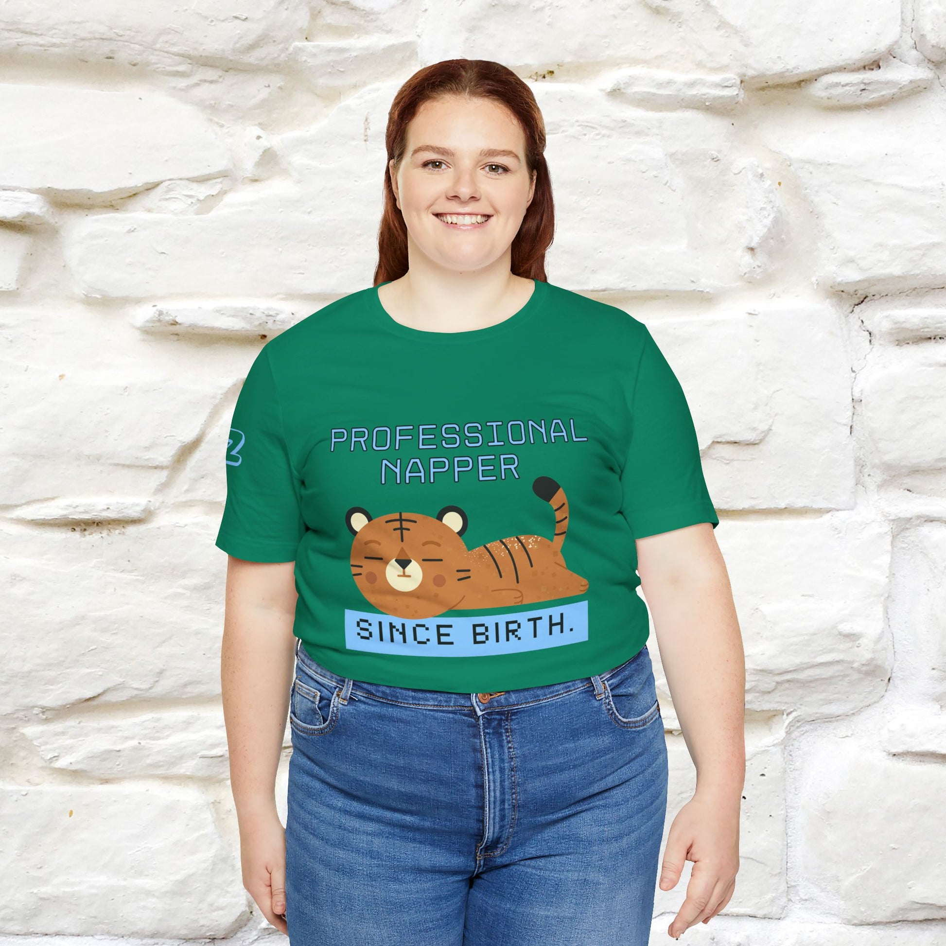 ''Professional napper since birth.''| CatT-Shirt | Nunu&Miao Studio - Nunu&Miao Studio